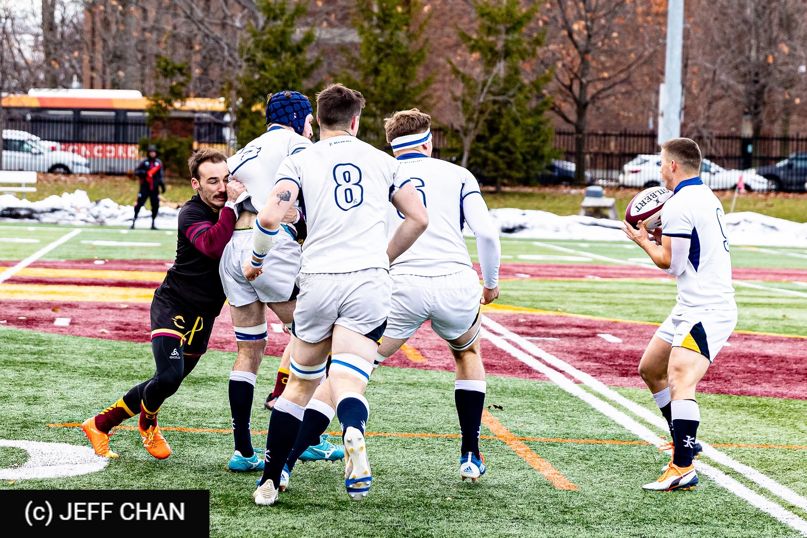 Jérôme LEVESQUE -  University of British Columbia - Université Concordia - Rugby - CANUMENS 2019 - U British Columbia vs Concordia U - by Jeff Chan (#CANUMENS1906) Photo by: Jeff Chan | Siuxy Sports 2019-11-22