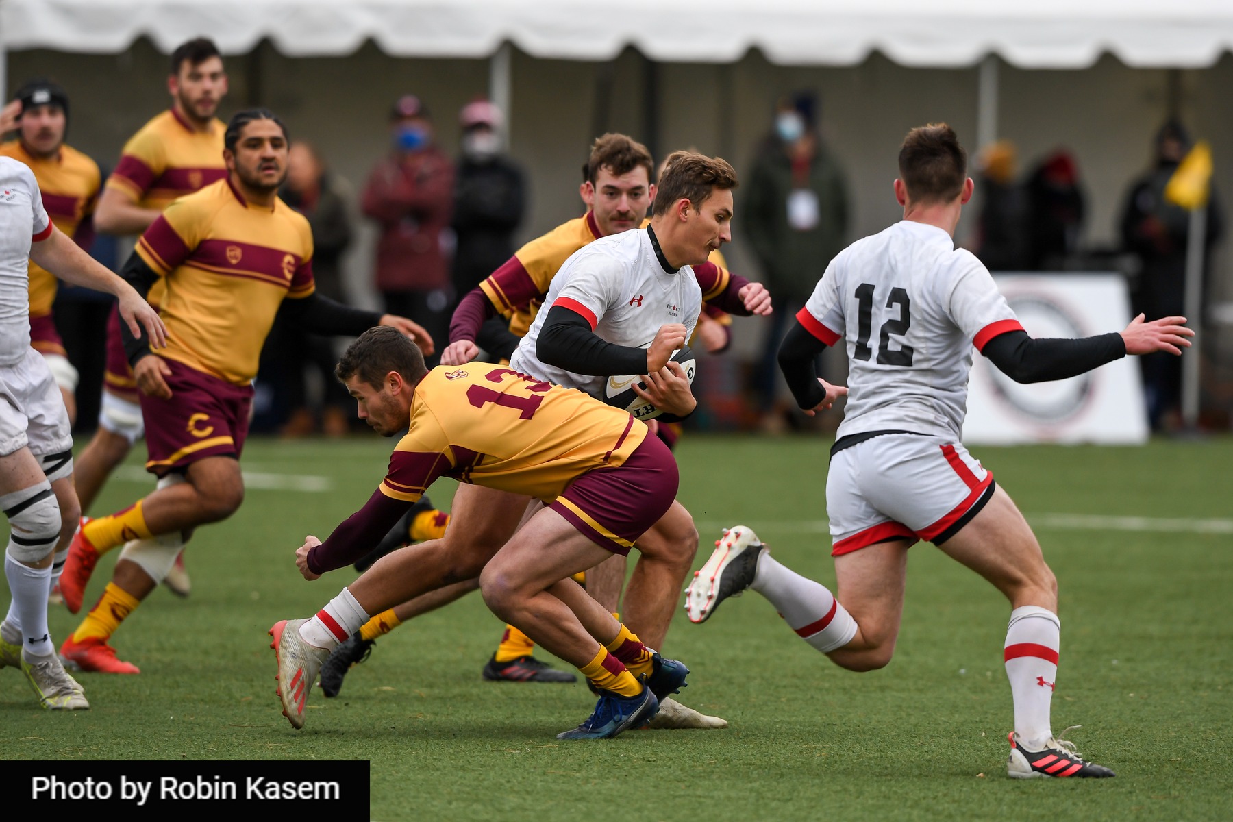 Mohamed ALMOALLIM -  Université Concordia - Royal Military College of Canada - Rugby - CANUMENS 2021 - Concordia U vs RMC of Canada by Jeff Chan (#CANUMENS2106) Photo by: Jeff Chan | Siuxy Sports 2021-11-26