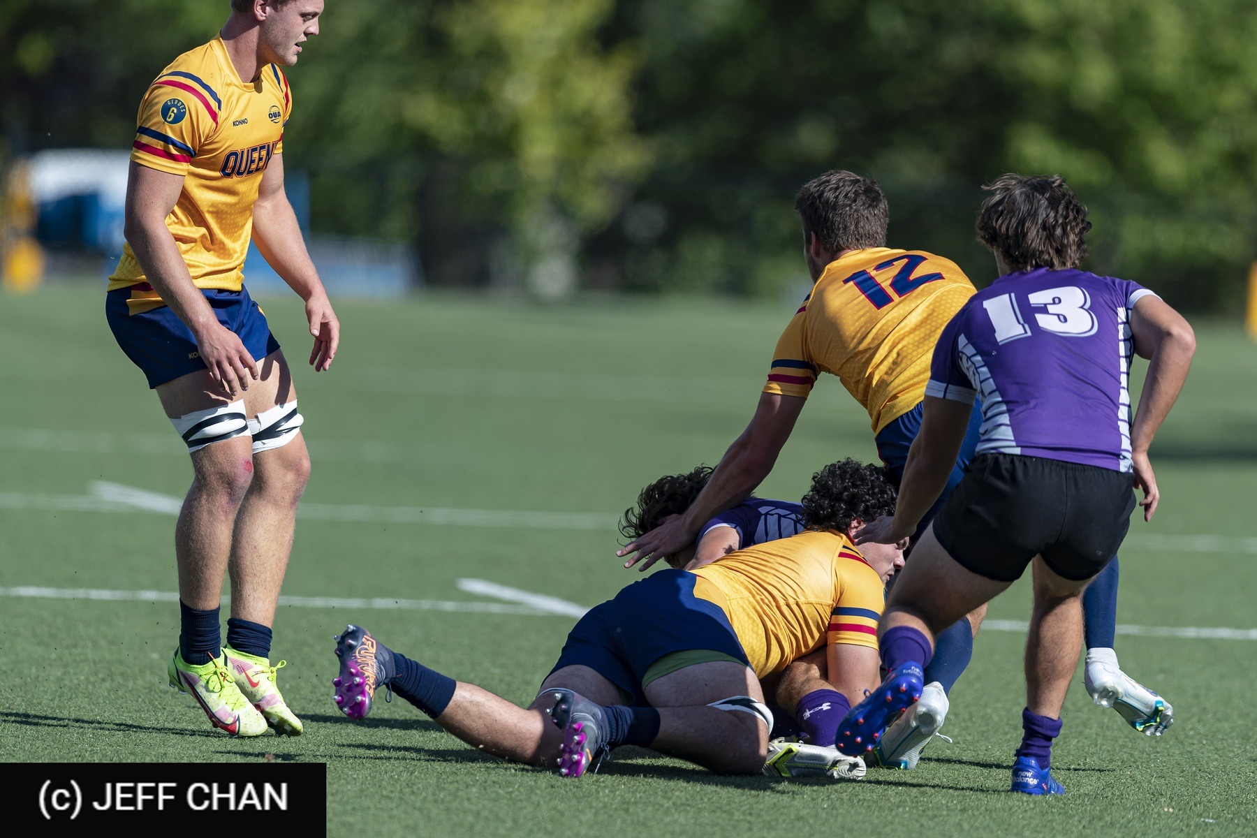  Queen's University - University of Western Ontario - Rugby - OUA 2022 Queen's vs Western (#OUA22QUWE09) Photo by: Jeff Chan | Siuxy Sports 2022-09-24