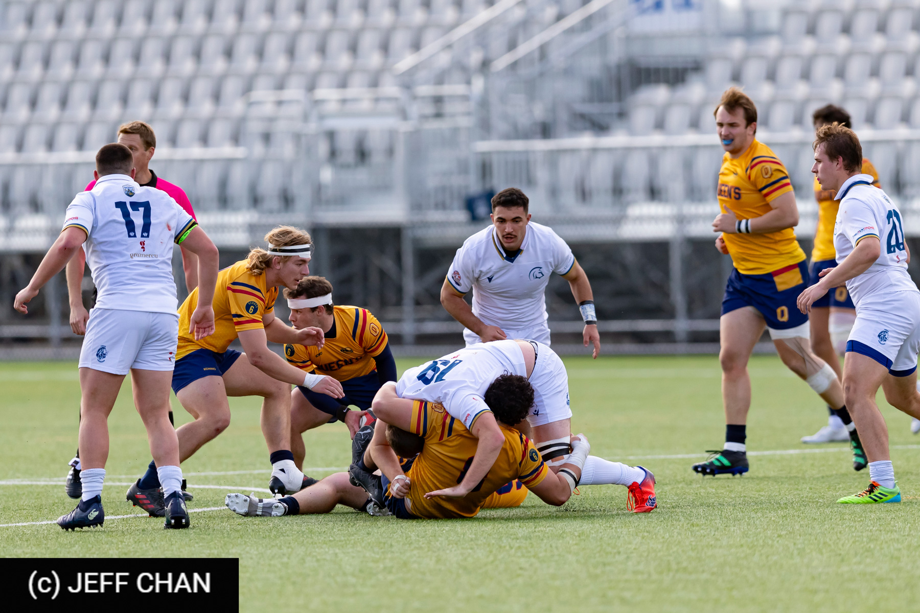 Genaro GANDOLFO -  Queen's University - Trinity Western University - Rugby - CANUMENS 2023 - Queen's vs Trinity U by Jeff Chan (#CANUMENS2309) Photo by: Jeff Chan | Siuxy Sports 2023-11-19