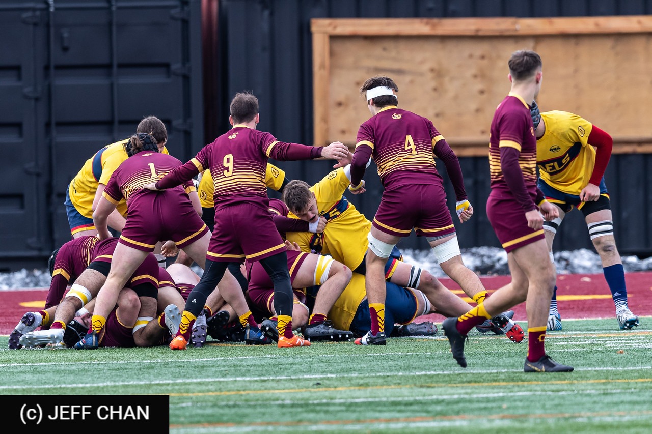  Queen's University - Université Concordia - Rugby - CANUMENS 2019 - Queen's U vs Concordia U - Bronze Game by Jeff Chan (#CANUMENS1907) Photo by: Jeff Chan | Siuxy Sports 2019-11-24