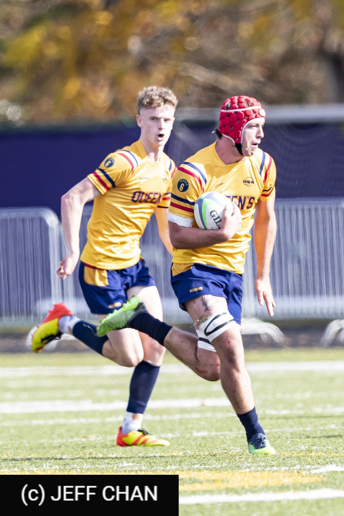  Queen's University - Wilfrid Laurier University - Rugby - OUA 2022 Queen's vs Laurier (#OUA22QULA10) Photo by: Jeff Chan | Siuxy Sports 2022-10-23