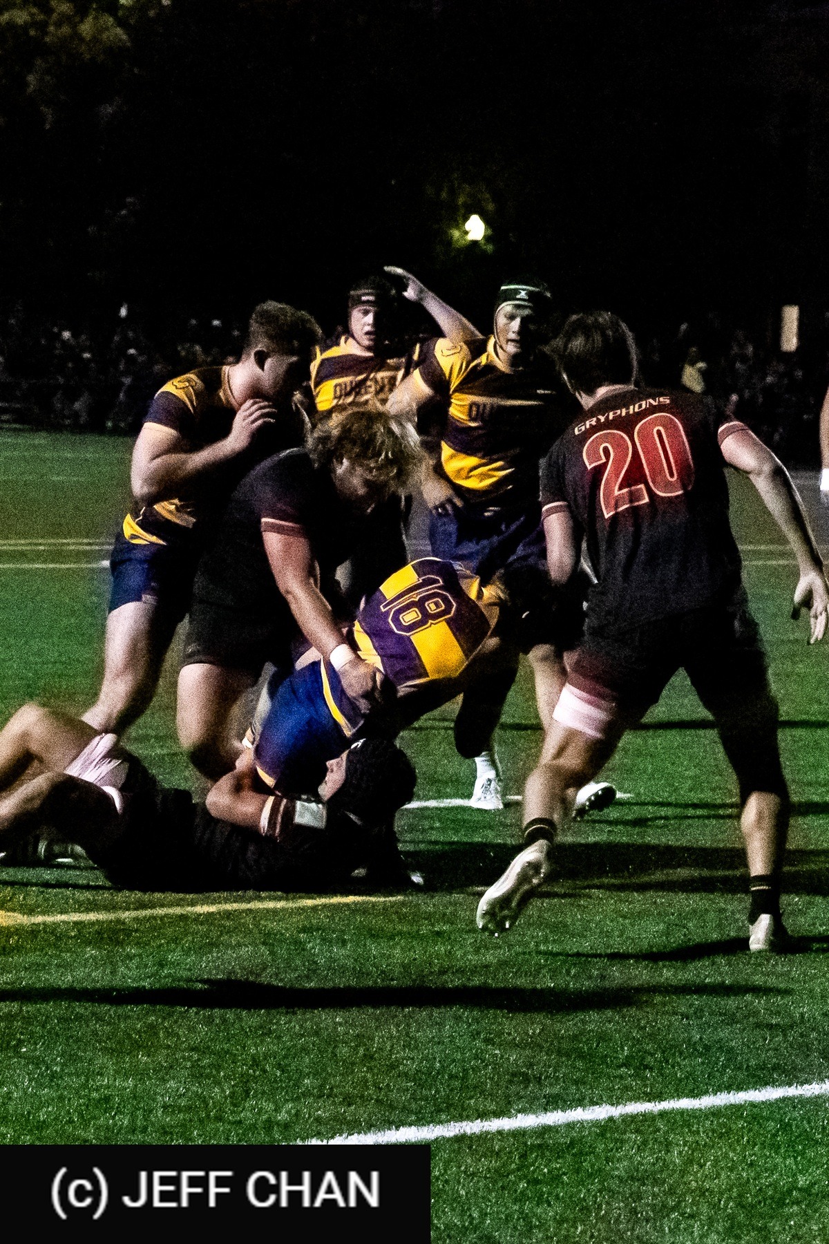  Queen's University - University of Guelph - Rugby - OUA 2025 Queen's vs Guelph (#OUA25QUGU10) Photo by: Jeff Chan | Siuxy Sports 2025-10-10