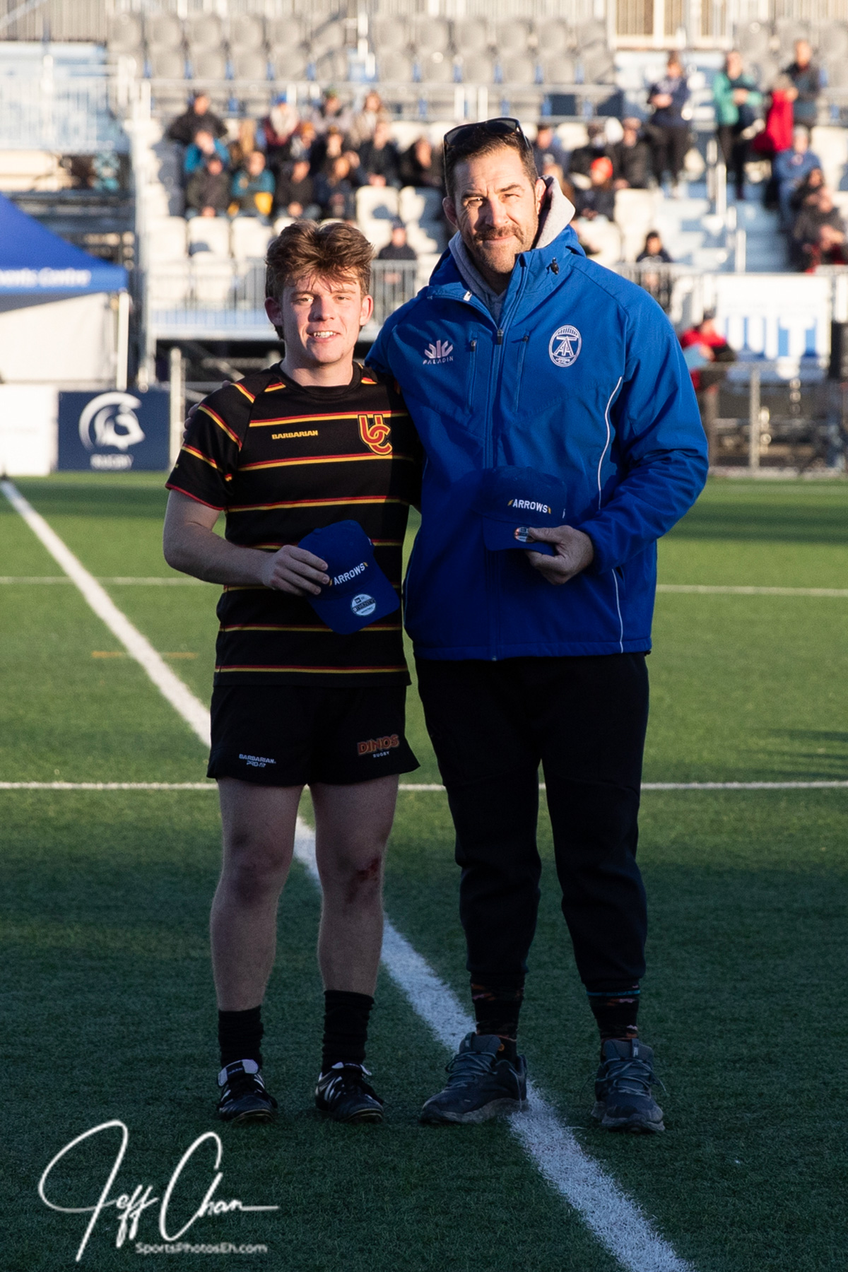 Max THERRIEN -  Trinity Western University - University of Calgary - Rugby - CANUMENS 2023 - Semi final - Trinity W vs Calgary U by Jeff Chan (#CANUMENS2308) Photo by: Jeff Chan | Siuxy Sports 2023-11-17