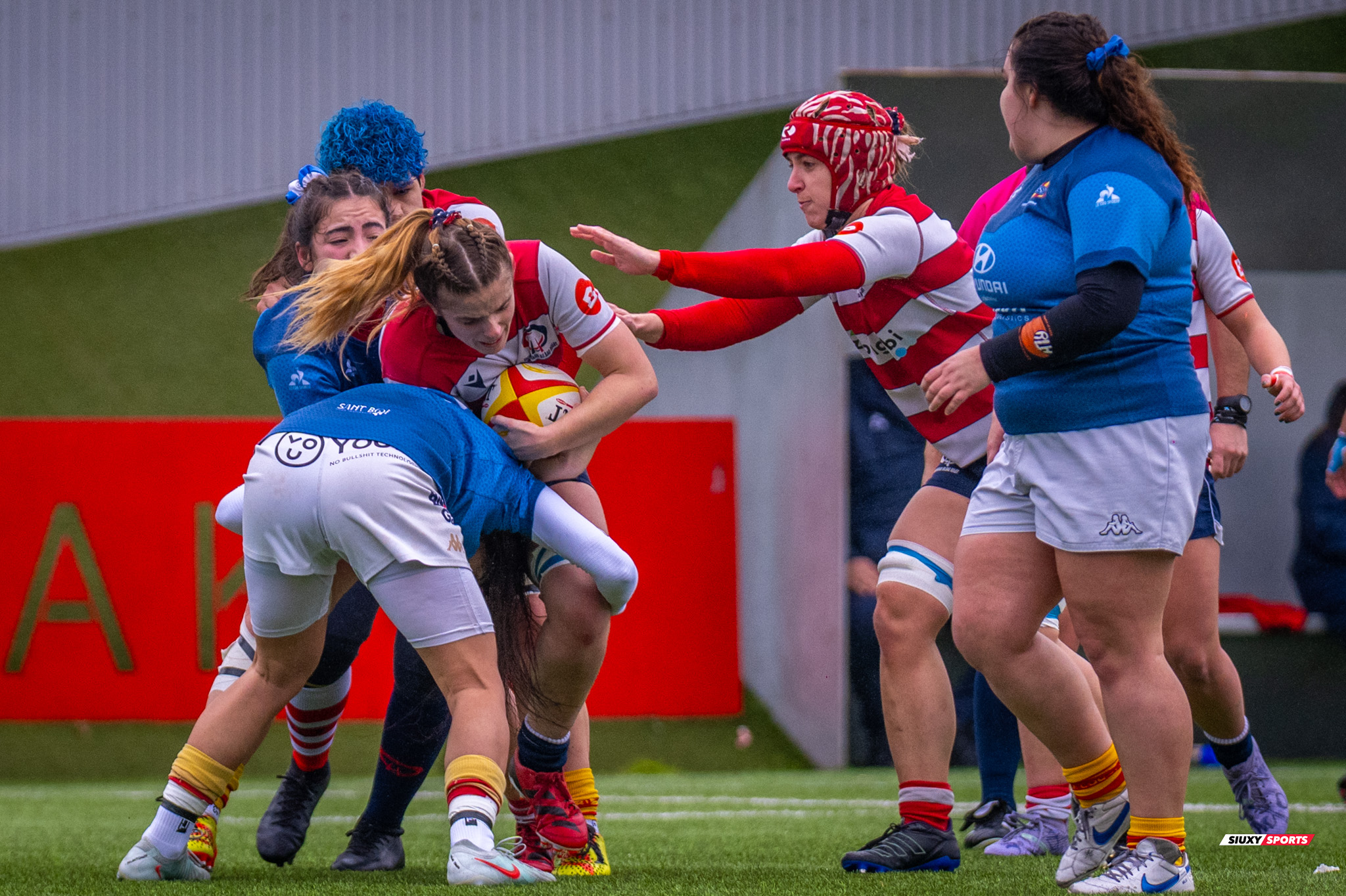  Universitario Bilbao Rugby - Unió Esportiva Santboiana - Rugby - FER 2026 -  Div Honor B Fem - Universitario Bilbao Rugby vs Unio Esportiva Santboiana (#FER26DHBFUBS1) Photo by: Fredy Monfoto | Siuxy Sports 2026-01-18