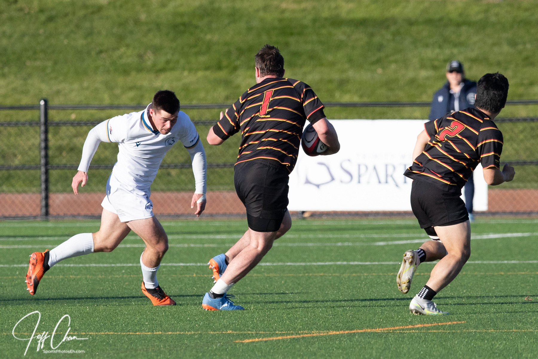  Trinity Western University - University of Calgary - Rugby - CANUMENS 2023 - Semi final - Trinity W vs Calgary U by Jeff Chan (#CANUMENS2308) Photo by: Jeff Chan | Siuxy Sports 2023-11-17