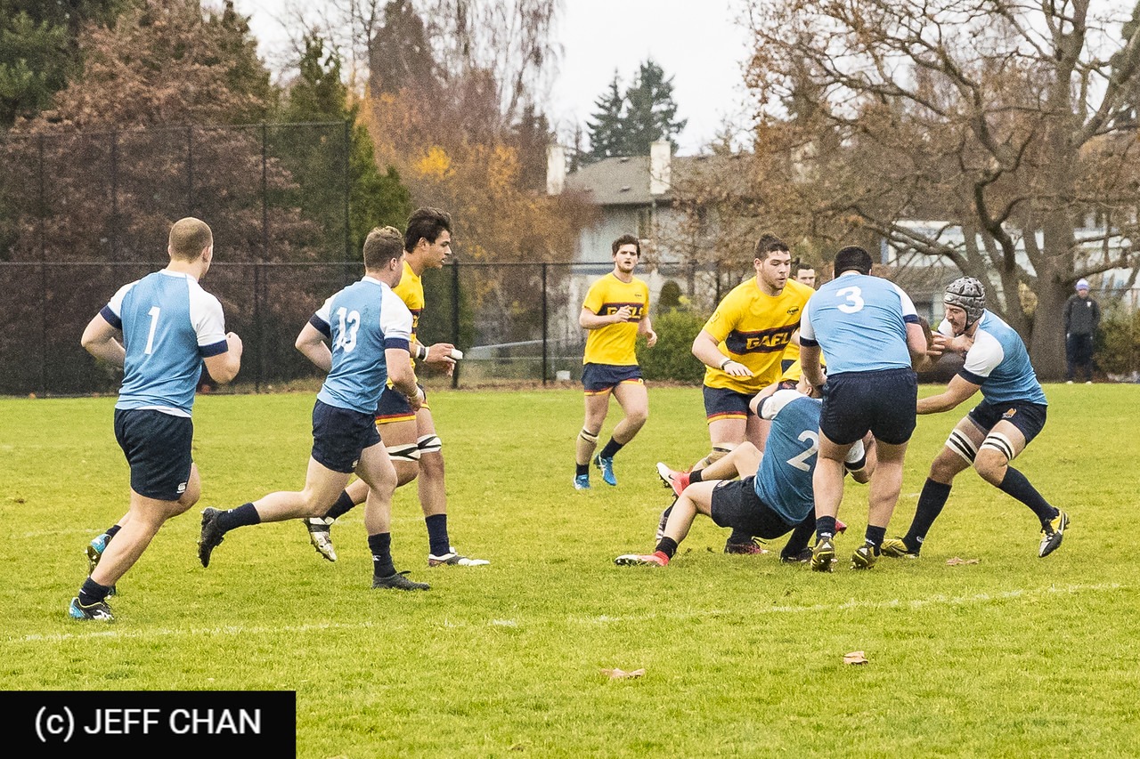 Ruairidh MACPHAIL -  Queen's University - University of Victoria - Rugby - CANUMENS 2018 - Queen's U vs U Victoria by Jeff Chan (#CANUMENS1804) Photo by: Jeff Chan | Siuxy Sports 2018-11-22