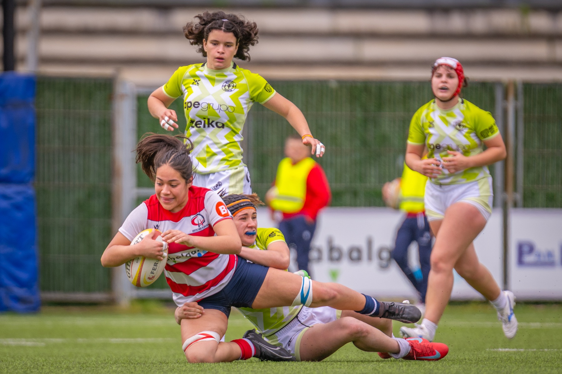  Universitario Bilbao Rugby - Rugby Turia - Rugby - FER 2026 - Copa de la Reina - Cuartos de final - U Bilbao Neskak vs Turia (#FER26CRUBNT04) Photo by: Fredy Monfoto | Siuxy Sports 2026-04-19