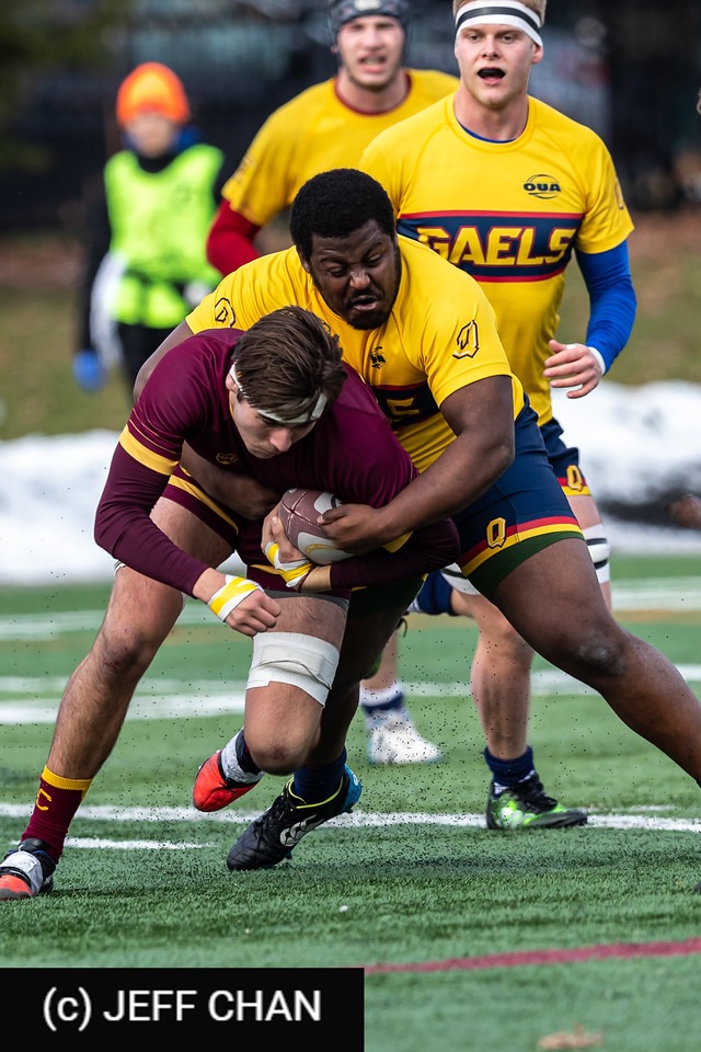Benjamin COOK -  Queen's University - Université Concordia - Rugby - CANUMENS 2019 - Queen's U vs Concordia U - Bronze Game by Jeff Chan (#CANUMENS1907) Photo by: Jeff Chan | Siuxy Sports 2019-11-24