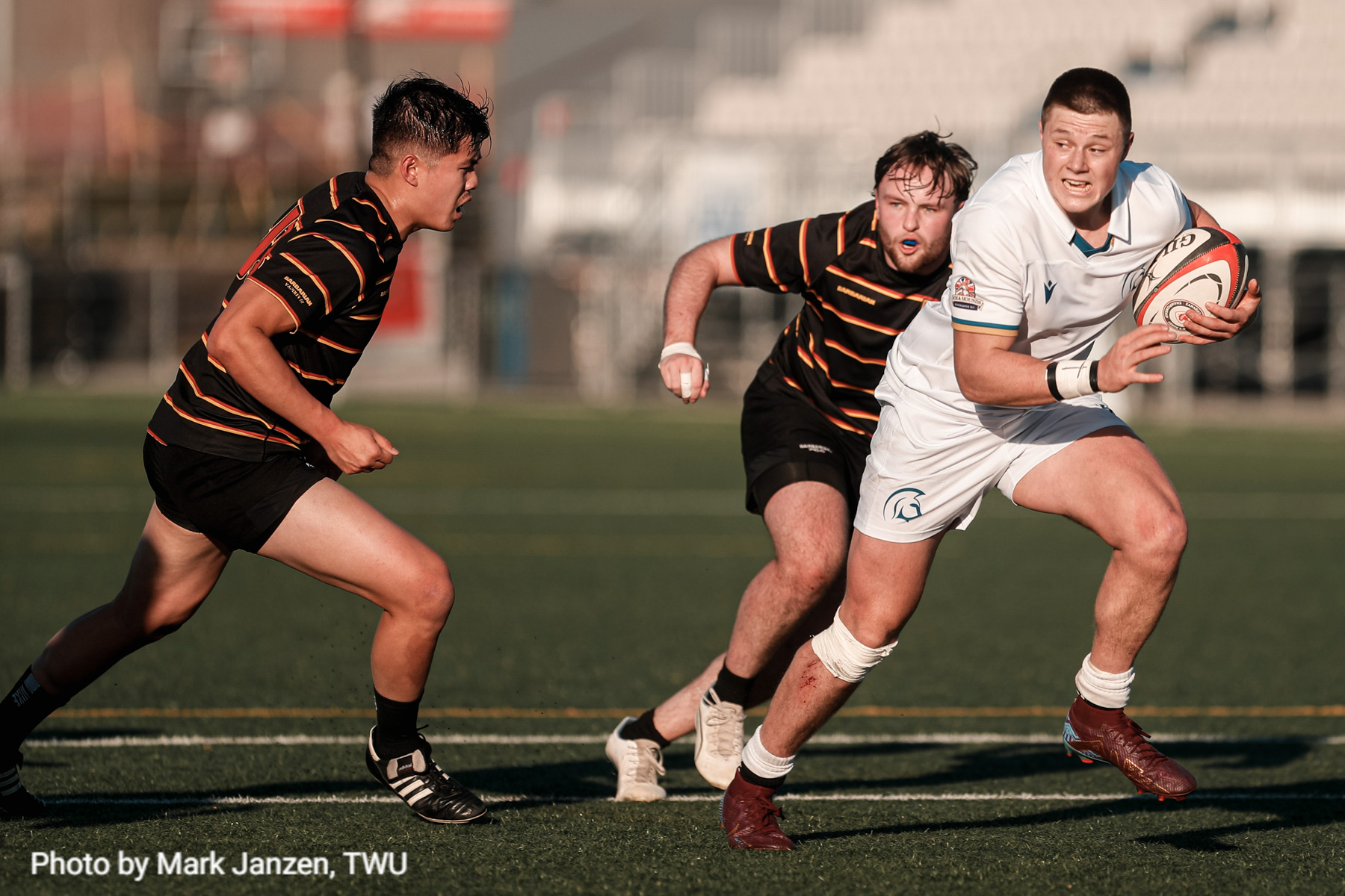 Kevin ROTHE -  Trinity Western University - University of Calgary - Rugby - CANUMENS 2023 - Semi final - Trinity W vs Calgary U by Jeff Chan (#CANUMENS2308) Photo by: Jeff Chan | Siuxy Sports 2023-11-17