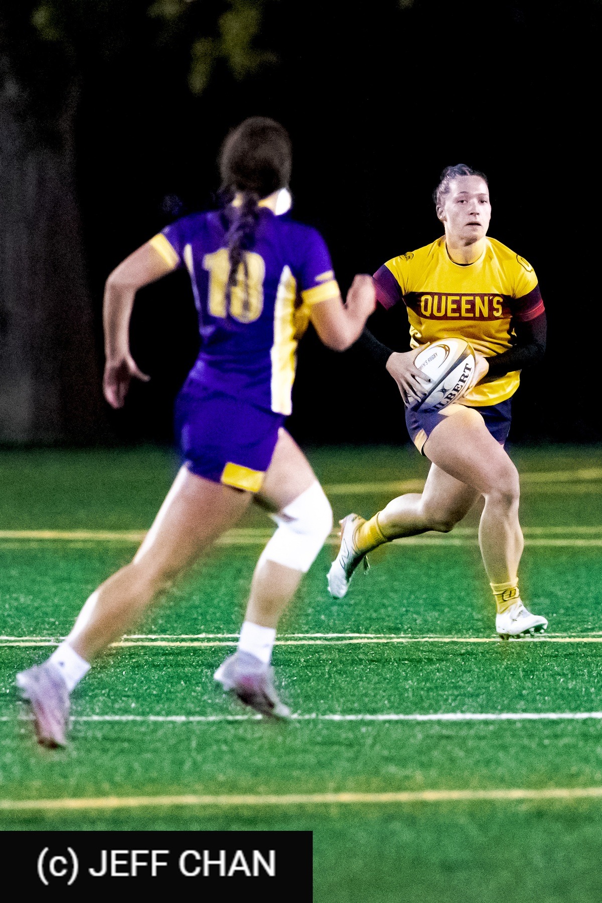  Queen's University - Wilfrid Laurier University - Rugby - OUA 2025 Queen's (W) vs Laurier (#OUW25QWLA10) Photo by: Jeff Chan | Siuxy Sports 2025-10-17