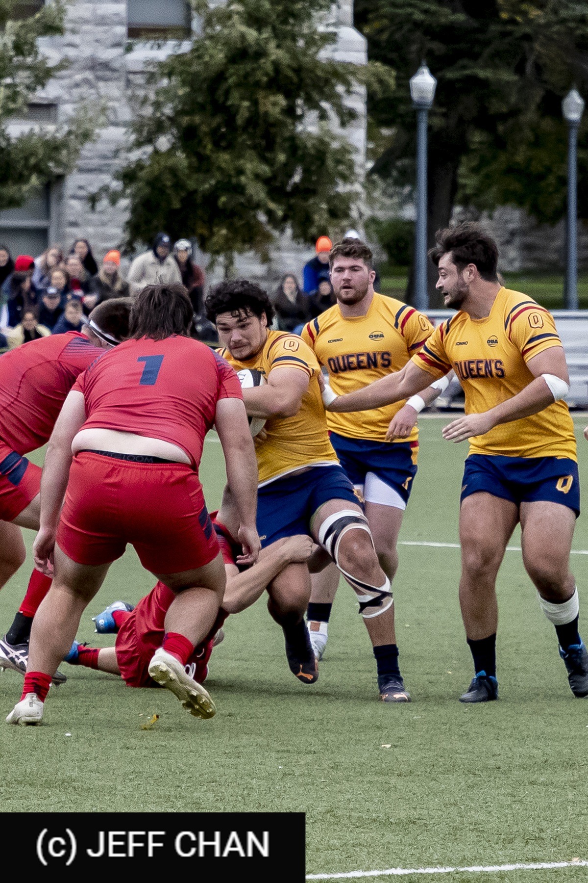  Queen's University - Brock University - Rugby - OUA 2022 Queen's vs Brock (#OUA22QUBR10) Photo by: Jeff Chan | Siuxy Sports 2022-10-08