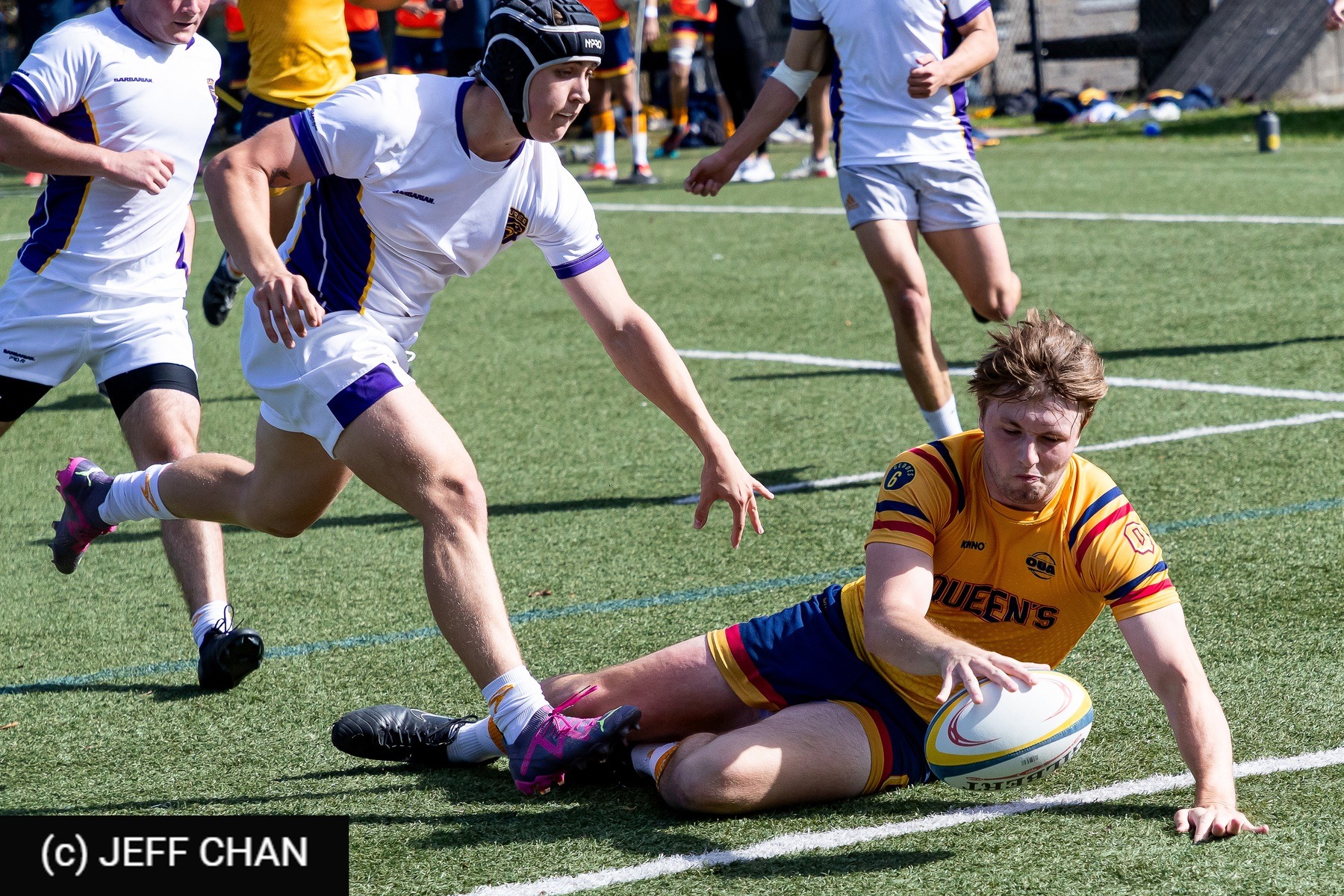  Queen's University - Wilfrid Laurier University - Rugby - OUA 2024 Queen's vs Laurier (#OUA24QULA10) Photo by: Jeff Chan | Siuxy Sports 2024-10-05