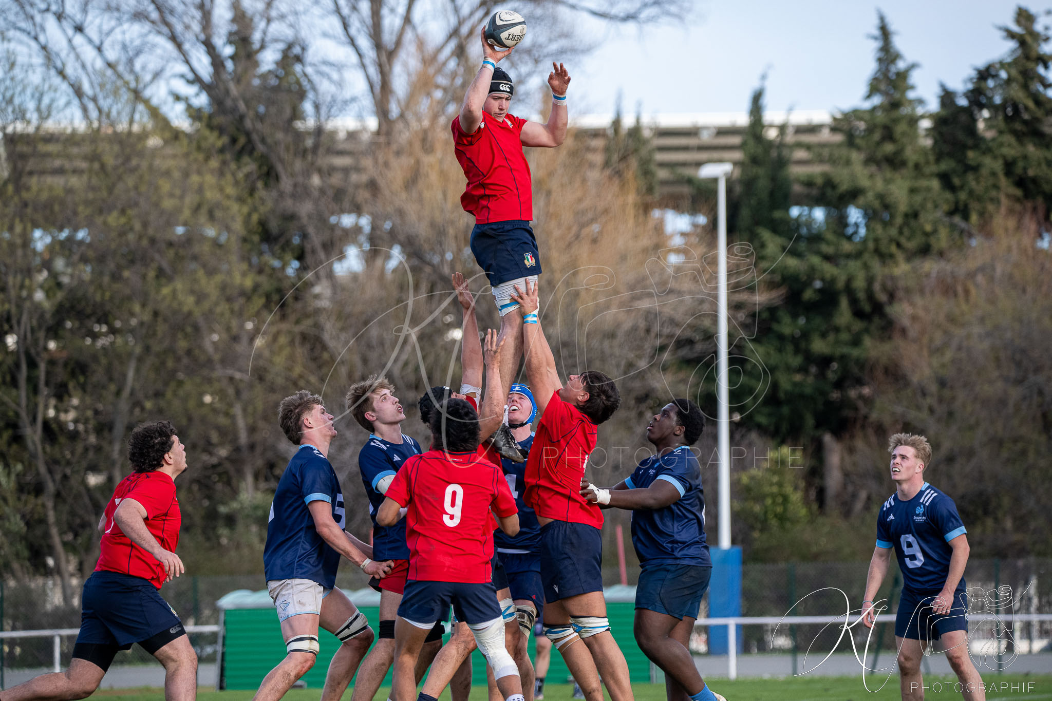  Équipe U-18 de France de rugby à XV -  - Rugby - FFR 2026 - Générations bleues 2026 - M18 (#FFR26GB26M18) Photo by: Karine Valentin | Siuxy Sports 2026-02-14