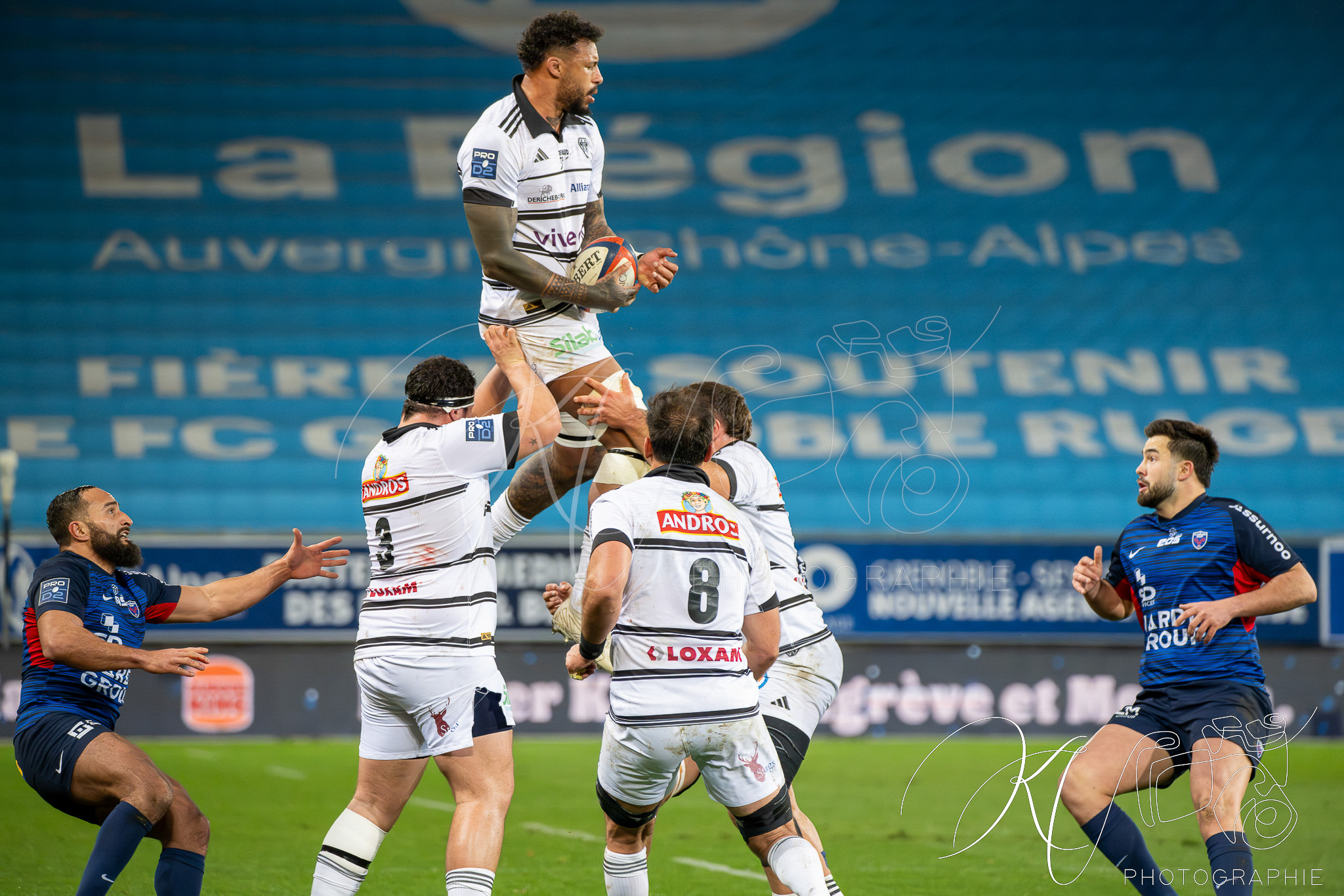  FC Grenoble Rugby - CA Brive - Rugby - FFR 2026 - Pro D2 - FC Grenoble vs CA Brive (#FFR26PD2GRBR2) Photo by: Karine Valentin | Siuxy Sports 2026-02-21