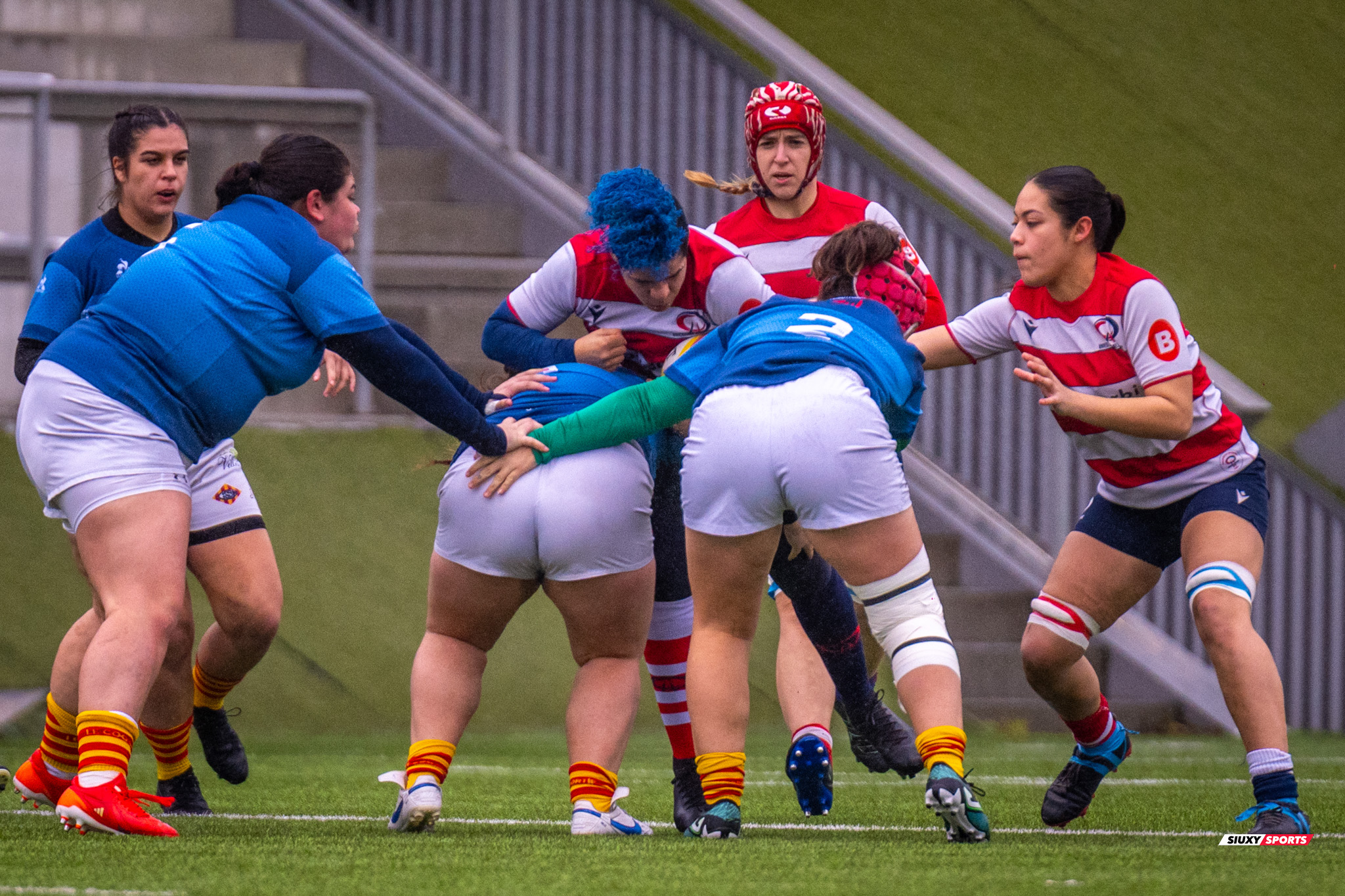  Universitario Bilbao Rugby - Unió Esportiva Santboiana - Rugby - FER 2026 -  Div Honor B Fem - Universitario Bilbao Rugby vs Unio Esportiva Santboiana (#FER26DHBFUBS1) Photo by: Fredy Monfoto | Siuxy Sports 2026-01-18