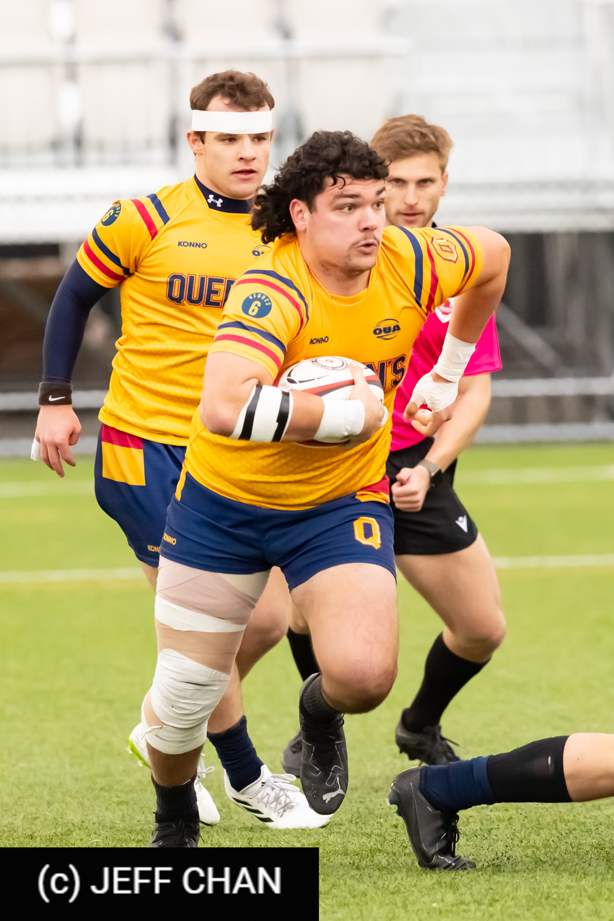 Daniel SVOBODA -  Queen's University - University of Victoria - Rugby - CANUMENS 2023 - Quarter final - Queen's vs UVic by Jeff Chan (#CANUMENS2301) Photo by: Jeff Chan | Siuxy Sports 2023-11-15