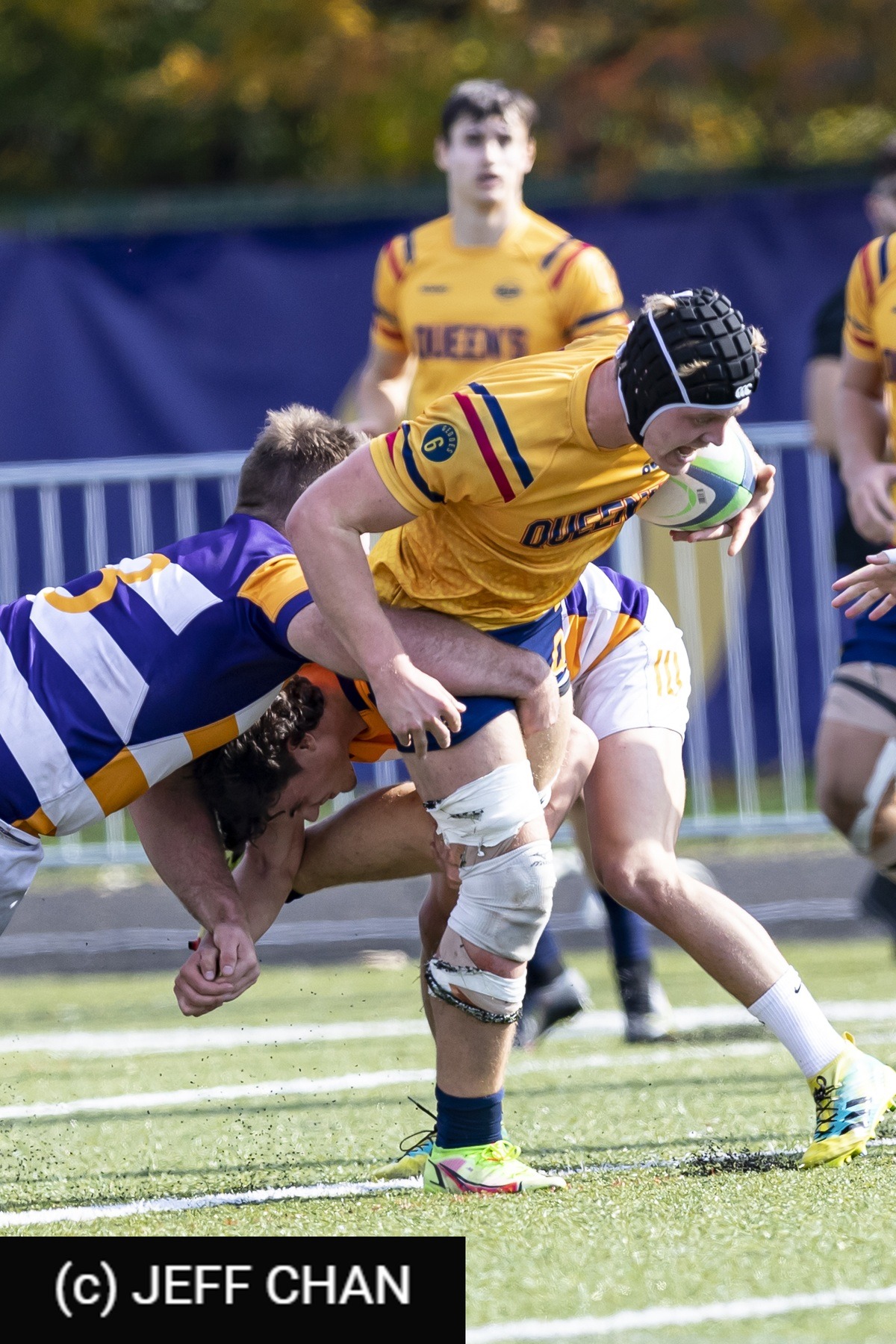  Queen's University - Wilfrid Laurier University - Rugby - OUA 2022 Queen's vs Laurier (#OUA22QULA10) Photo by: Jeff Chan | Siuxy Sports 2022-10-23