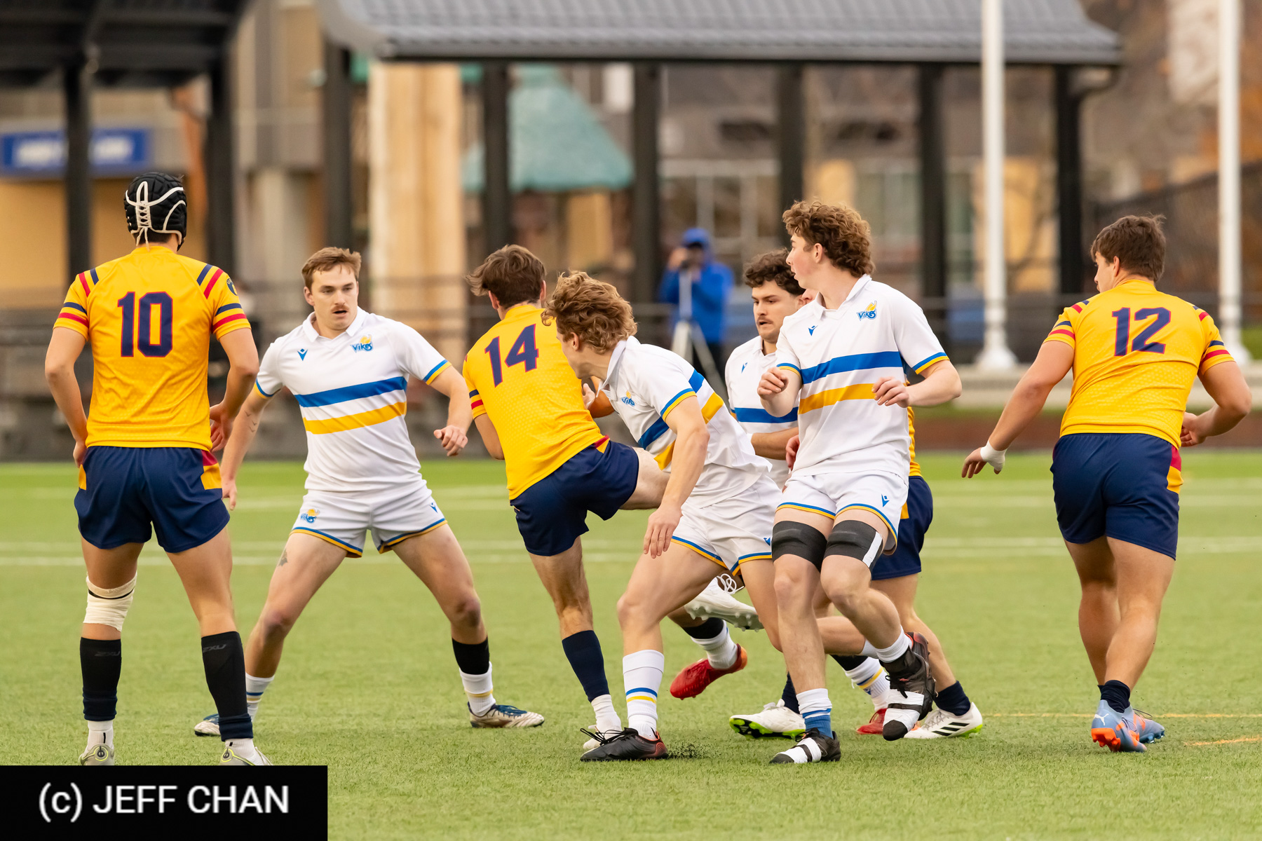 Rhys PATTERSON -  Queen's University - University of Victoria - Rugby - CANUMENS 2023 - Quarter final - Queen's vs UVic by Jeff Chan (#CANUMENS2301) Photo by: Jeff Chan | Siuxy Sports 2023-11-15