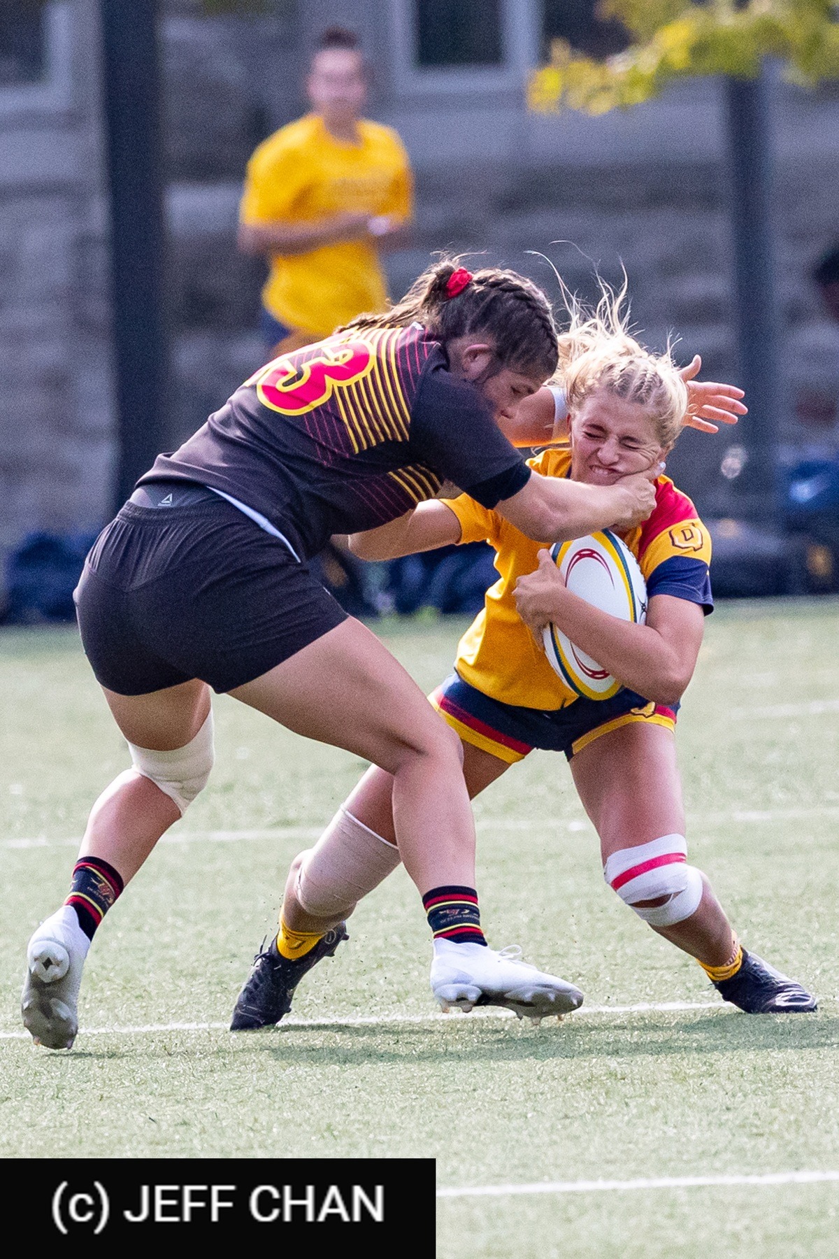  Queen's University - University of Guelph - Rugby - OUA 2023 Queen's (W) vs Guelph (#OUW23QWGU09) Photo by: Jeff Chan | Siuxy Sports 2023-09-23