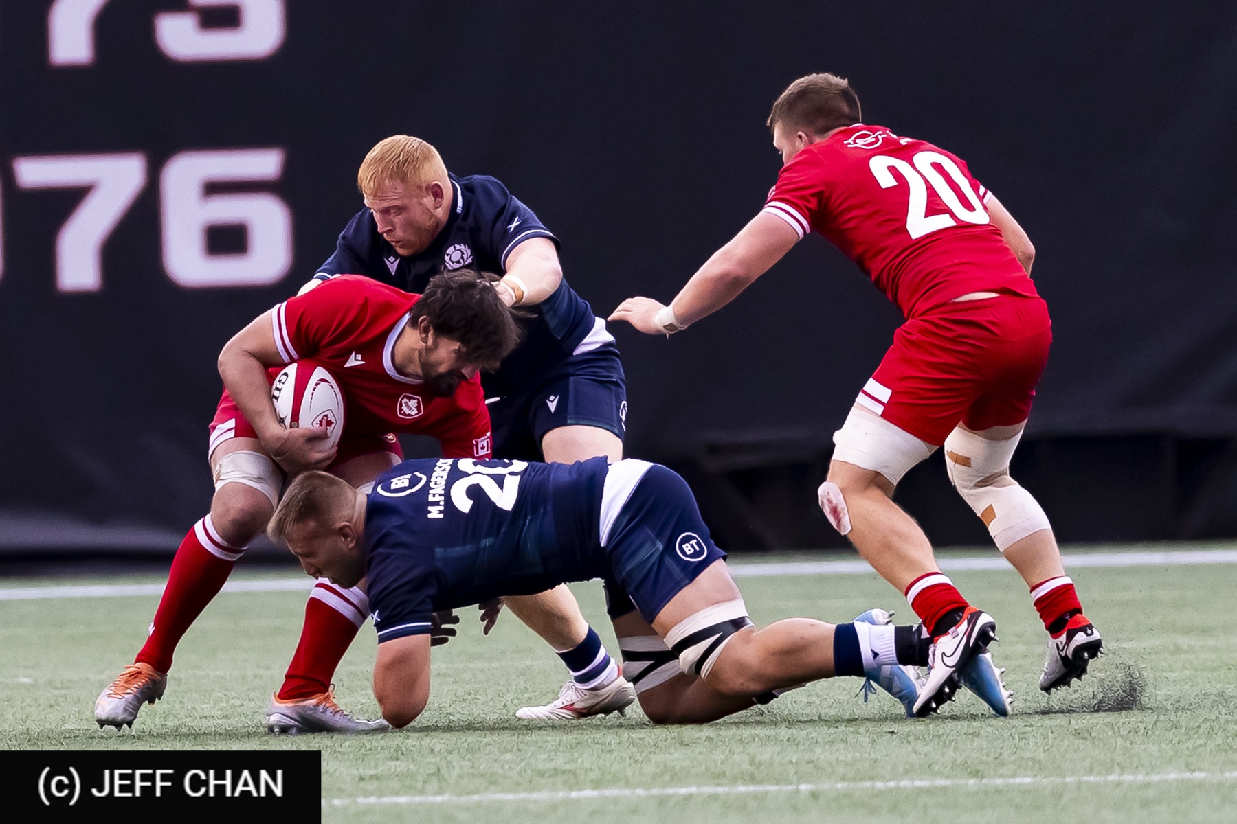  Canada Rugby XV M - Scotland national rugby union team - Rugby - Canada vs Scotland - 2024 TD Place - Post Game - by Jeff Chan (#CANSCO240709) Photo by: Jeff Chan | Siuxy Sports 2024-07-06