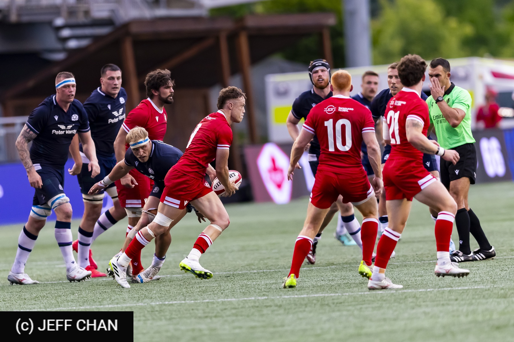  Canada Rugby XV M - Scotland national rugby union team - Rugby - Canada vs Scotland - 2024 TD Place - Post Game - by Jeff Chan (#CANSCO240709) Photo by: Jeff Chan | Siuxy Sports 2024-07-06