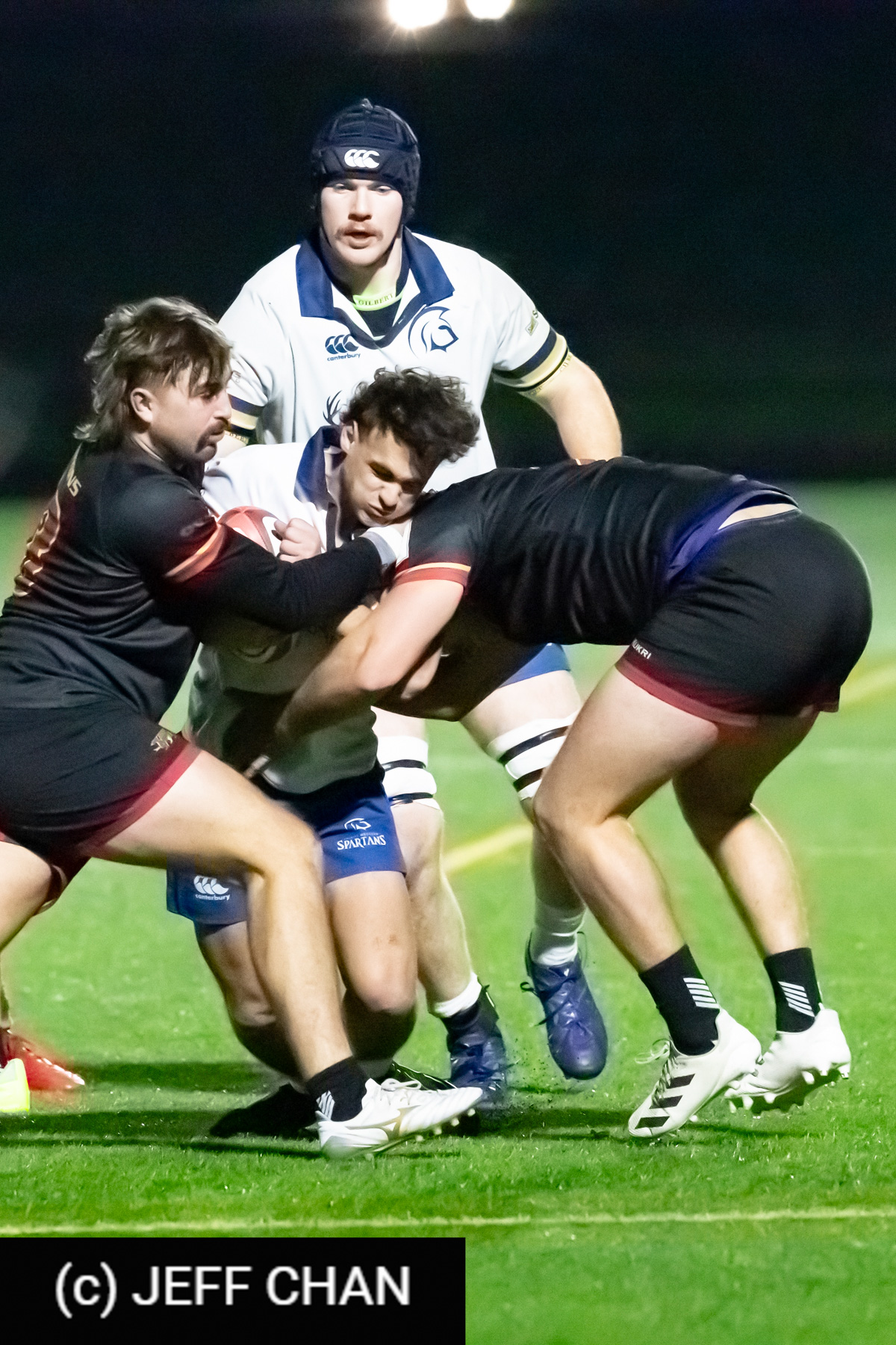  University of Guelph - Trinity Western University - Rugby - CANUMENS 2023 - Quarter final - Guelph vs Trinity Western by Jeff Chan (#CANUMENS2302) Photo by: Jeff Chan | Siuxy Sports 2023-11-15
