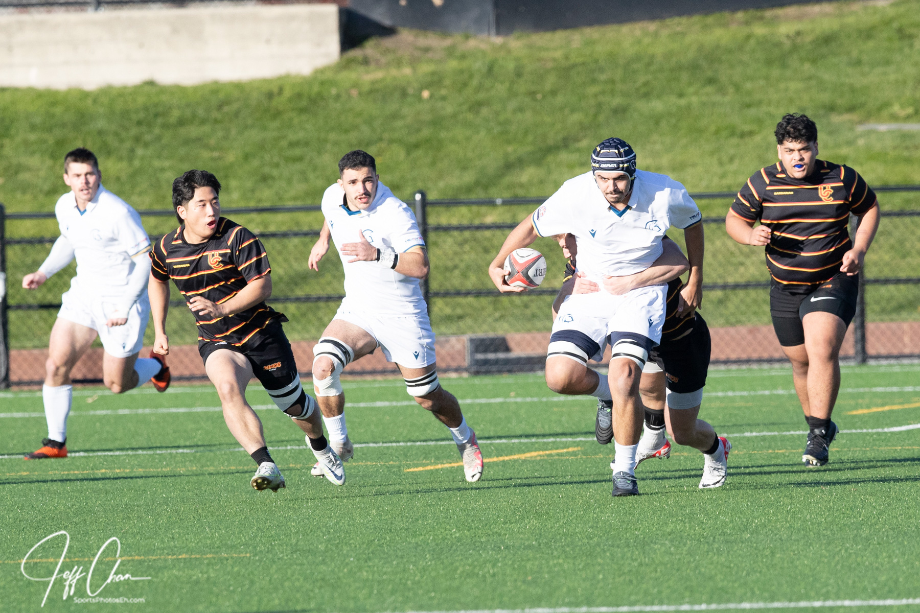 Guiseppe Du TOIT -  Trinity Western University - University of Calgary - Rugby - CANUMENS 2023 - Semi final - Trinity W vs Calgary U by Jeff Chan (#CANUMENS2308) Photo by: Jeff Chan | Siuxy Sports 2023-11-17