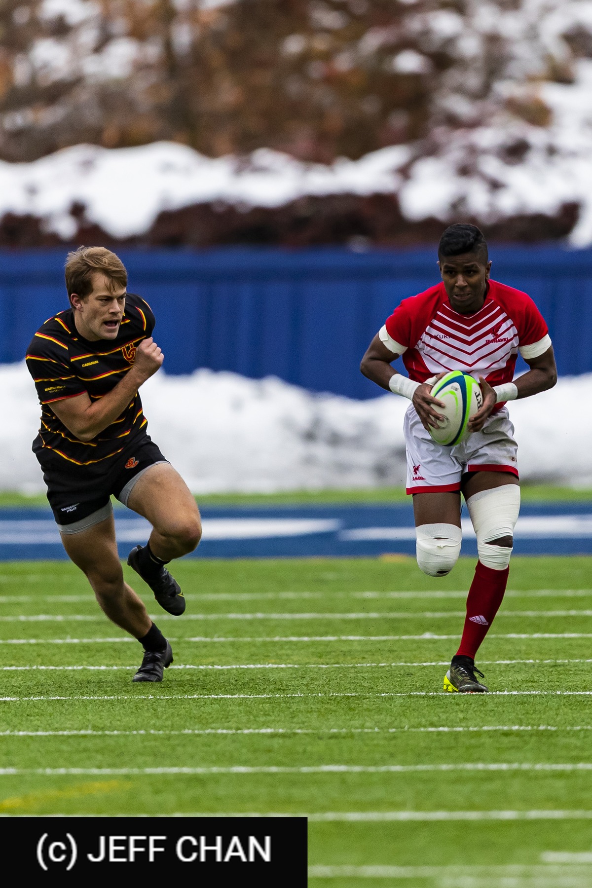 Kaiden POWELL -  Memorial University of Newfoundland - University of Calgary - Rugby - CANUMENS 2022 - Memorial U vs Calgary -  by Jeff Chan (#CANUMENS2205) Photo by: Jeff Chan | Siuxy Sports 2022-12-02