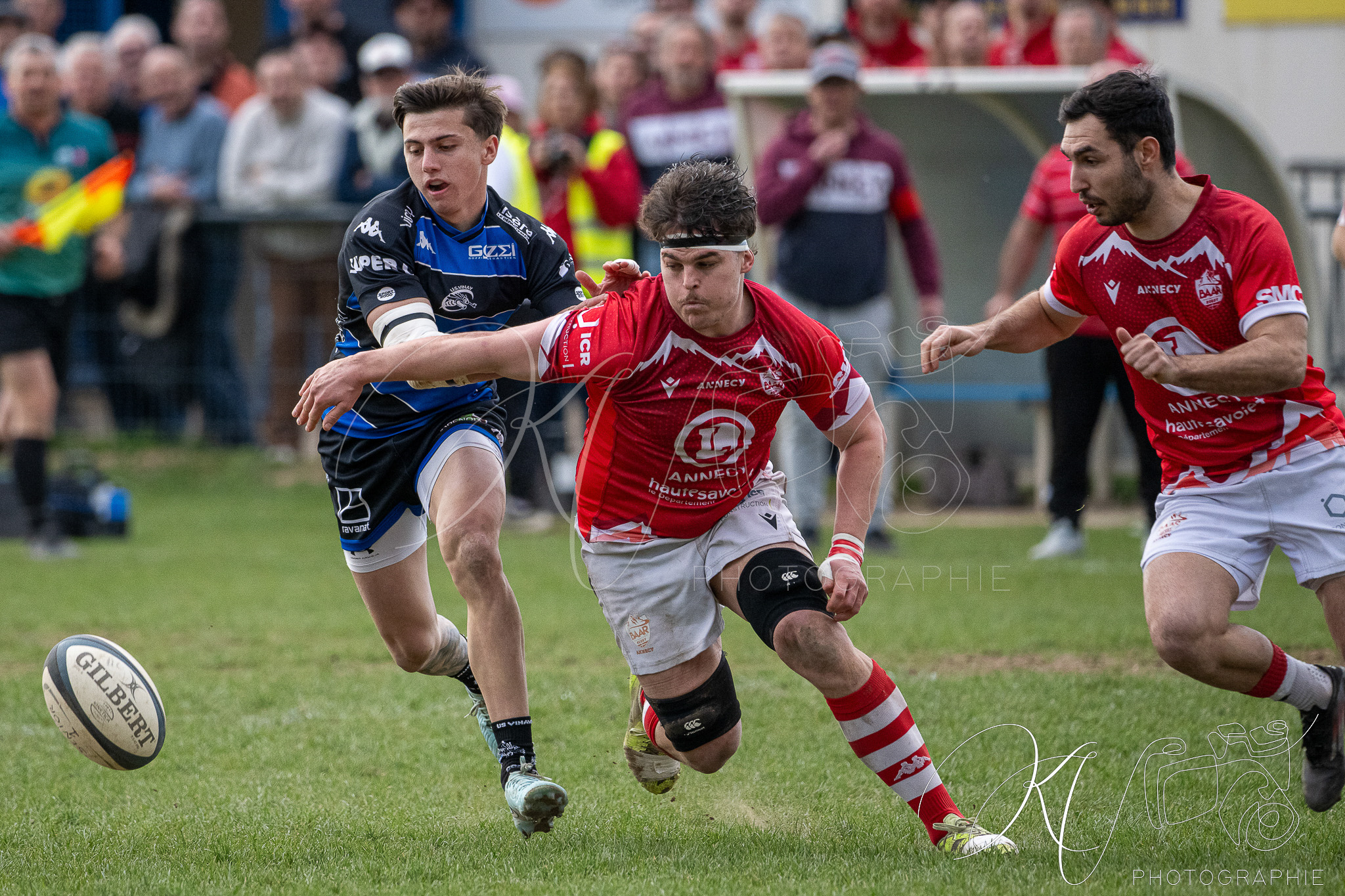  US Vinay - Bassin Annecy Aravis Rugby - Rugby - FFR 2026 - Féd 1 - US Vinay vs BAAR (#FFR26F1USVBA2) Photo by: Karine Valentin | Siuxy Sports 2026-02-28
