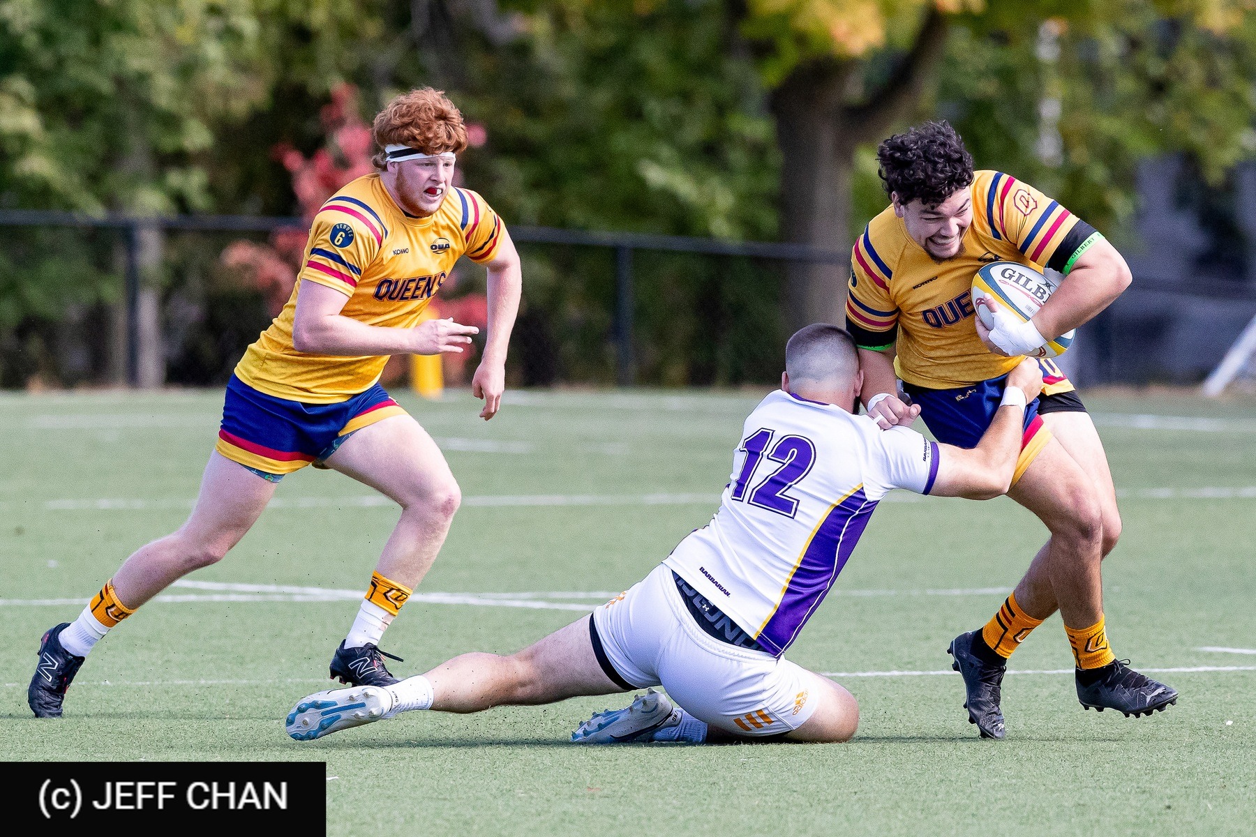  Queen's University - Wilfrid Laurier University - Rugby - OUA 2024 Queen's vs Laurier (#OUA24QULA10) Photo by: Jeff Chan | Siuxy Sports 2024-10-05