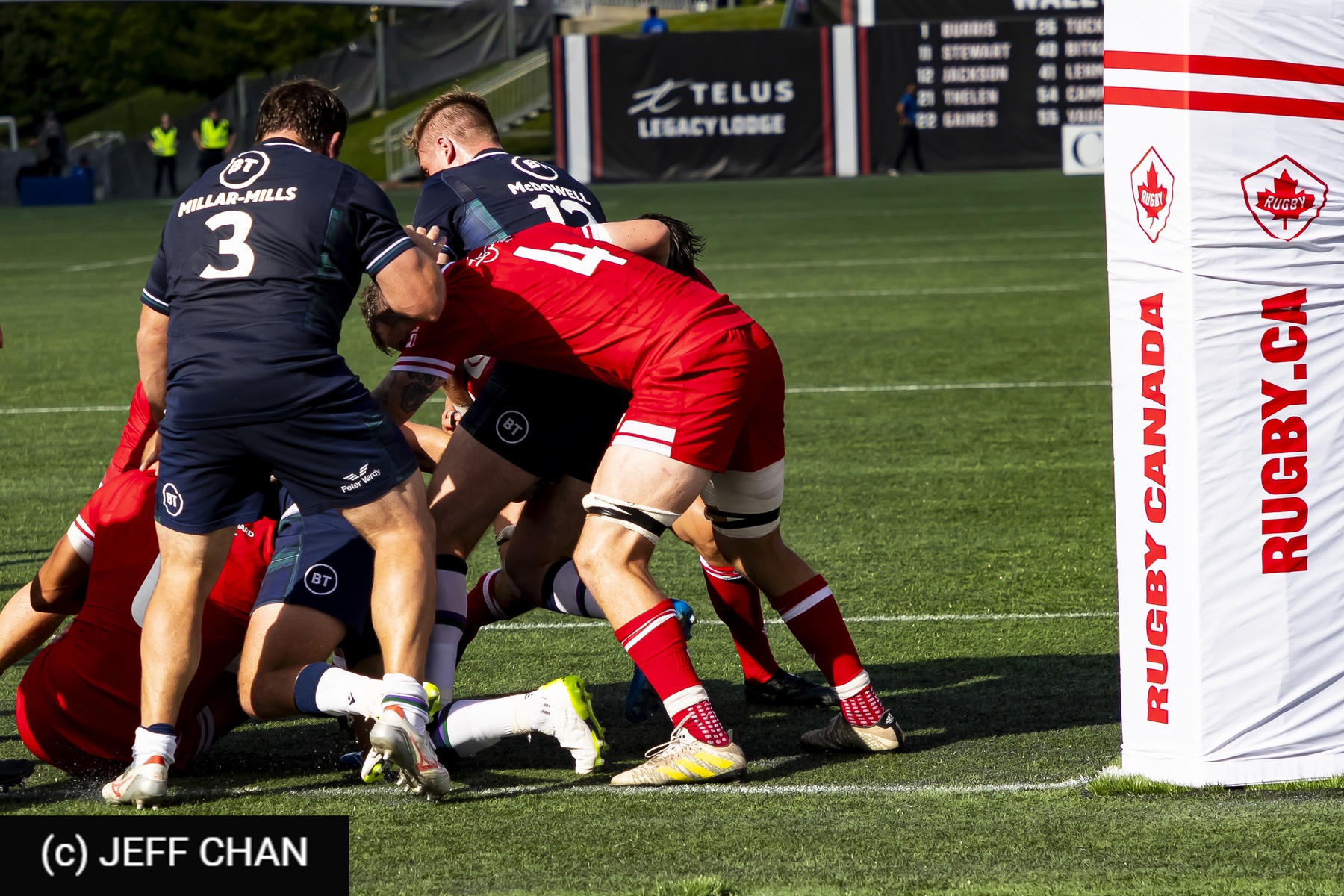  Canada Rugby XV M - Scotland national rugby union team - Rugby - Canada vs Scotland - 2024 TD Place - Post Game - by Jeff Chan (#CANSCO240709) Photo by: Jeff Chan | Siuxy Sports 2024-07-06
