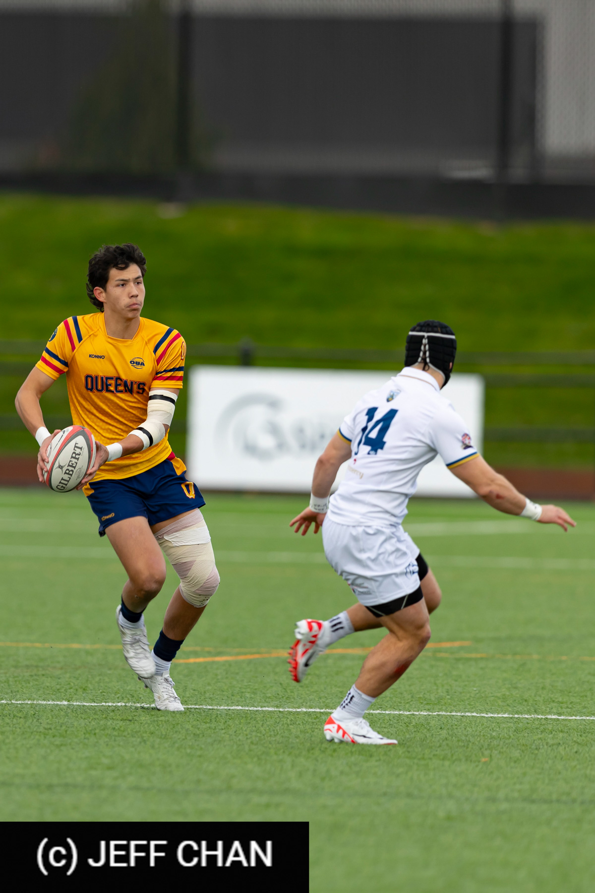 Marcus D'ACRE -  Queen's University - Trinity Western University - Rugby - CANUMENS 2023 - Queen's vs Trinity U by Jeff Chan (#CANUMENS2309) Photo by: Jeff Chan | Siuxy Sports 2023-11-19