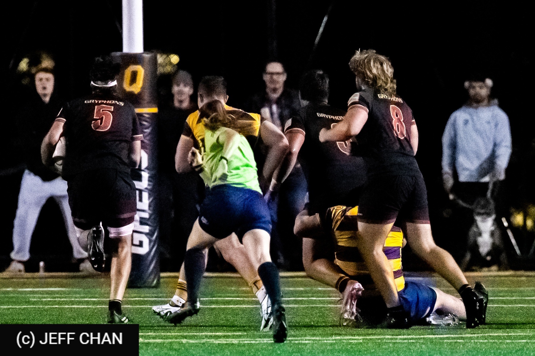  Queen's University - University of Guelph - Rugby - OUA 2025 Queen's vs Guelph (#OUA25QUGU10) Photo by: Jeff Chan | Siuxy Sports 2025-10-10
