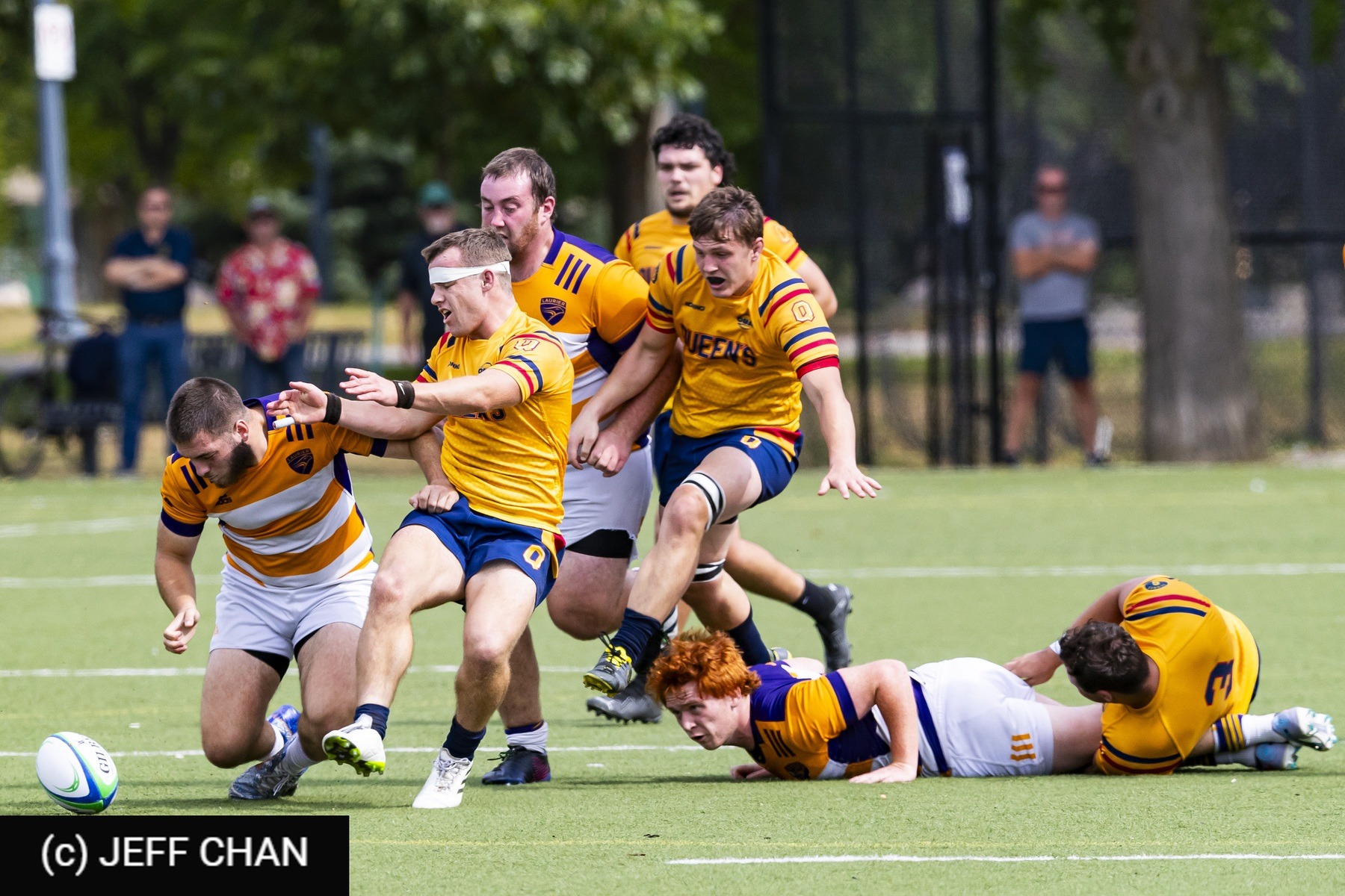  Queen's University - Wilfrid Laurier University - Rugby - OUA 2023 Queen's vs Laurier (#OUA23QULA09) Photo by: Jeff Chan | Siuxy Sports 2023-09-23
