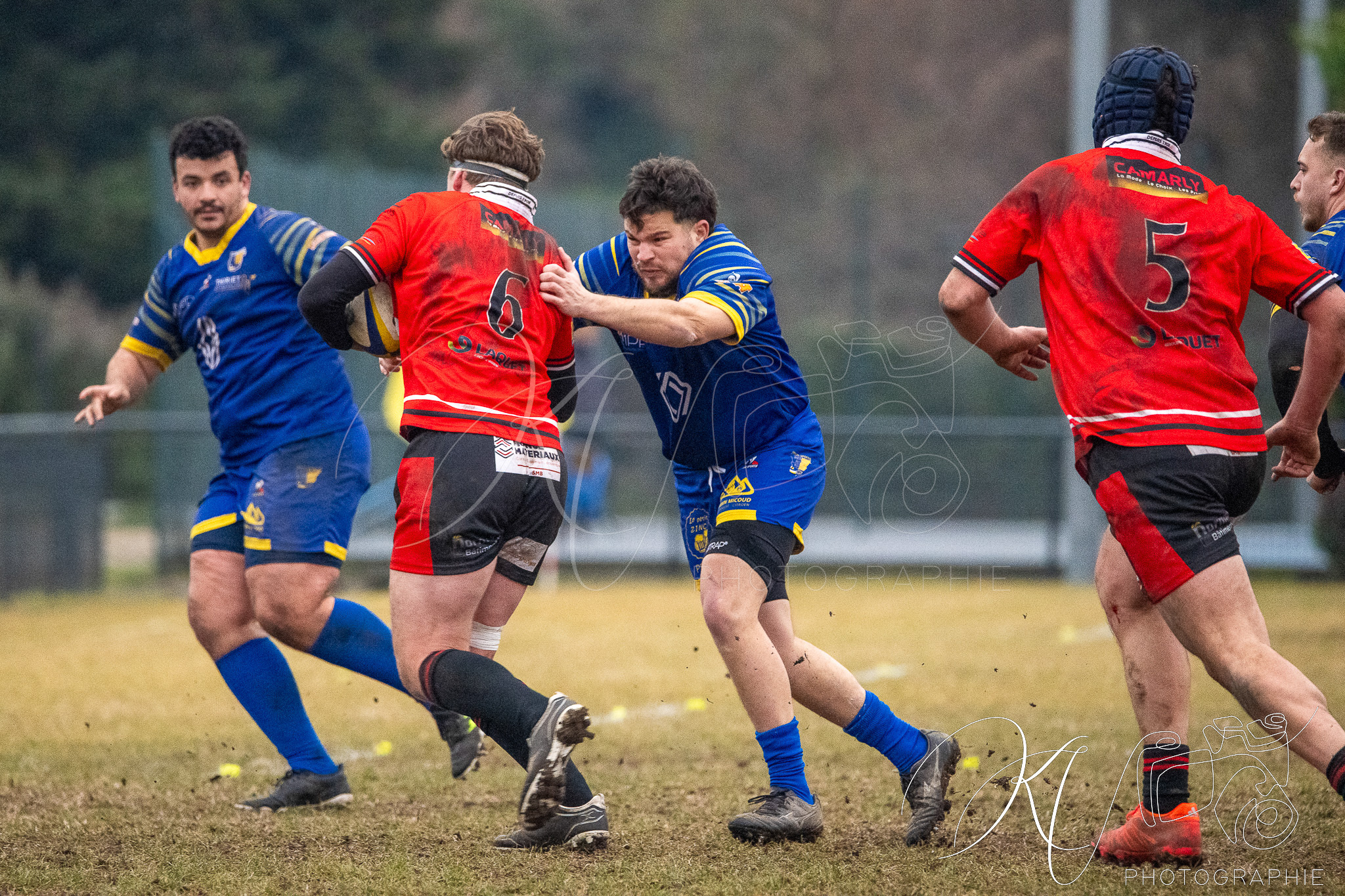 US Renage Rives Rugby - Beaurepaire - Rugby - FFR 2026 - Fed 3 - Renage Rives vs Beaurepaire (#FFR26F3RRBR01) Photo by: Karine Valentin | Siuxy Sports 2026-01-18