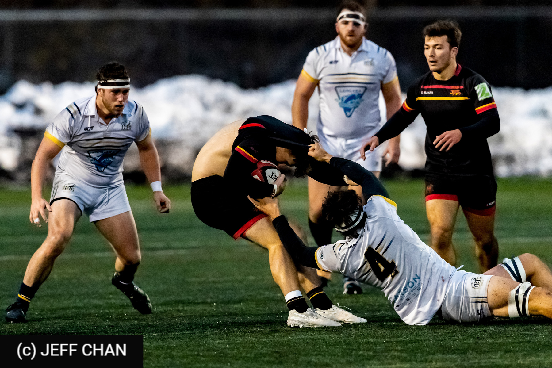 Logan CAKO -  University of British Columbia - University of Guelph - Rugby - CANUMENS 2025 - University of British Columbia vs University of Guelph - Game#7 by Jeff Chan (#CANUMENS2557) Photo by: Jeff Chan | Siuxy Sports 2025-11-14