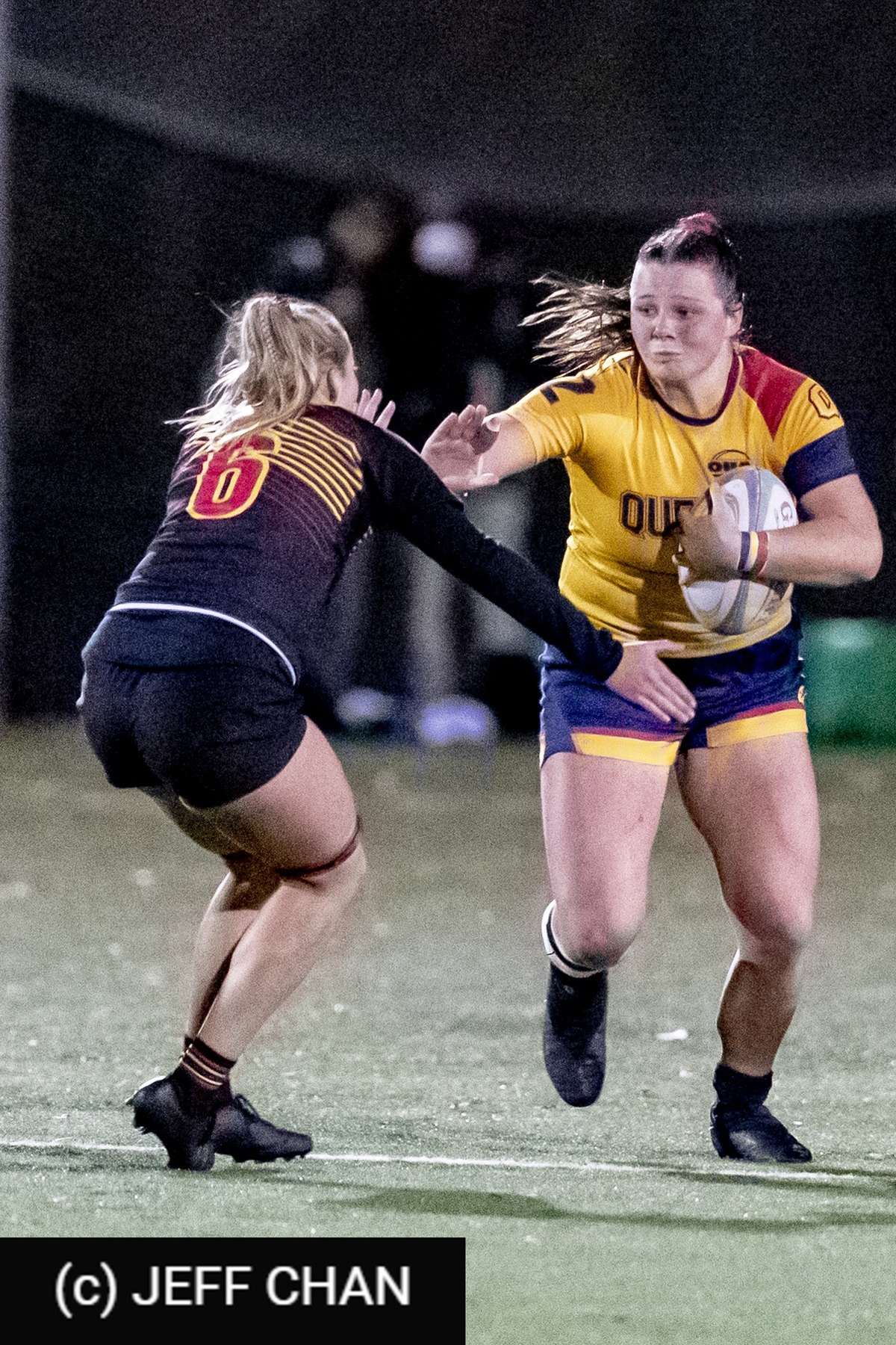  Queen's University - University of Guelph - Rugby - OUA 2022 Queen's (W) vs Guelph Champions (#OUW22QWGU10) Photo by: Jeff Chan | Siuxy Sports 2022-10-28