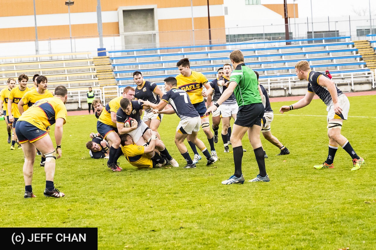  Queen's University - University of British Columbia - Rugby - CANUMENS 2018 - Queen's U vs U British Columbia - Gold Game by Jeff Chan (#CANUMENS1809) Photo by: Jeff Chan | Siuxy Sports 2018-11-25