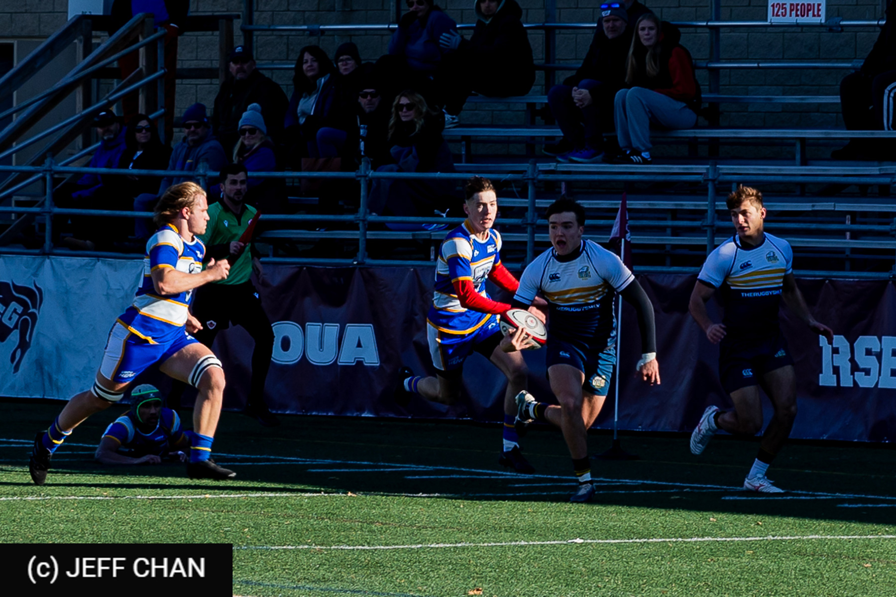 Liam JAMES -  University of British Columbia - University of British Columbia Okanagan - Rugby - CANUMENS 2024 - Qtr final - UBC vs UBCO by Jeff Chan (#CANUMENS2401) Photo by: Jeff Chan | Siuxy Sports 2024-11-13
