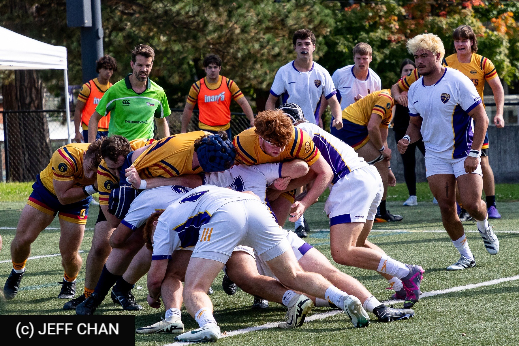  Queen's University - Wilfrid Laurier University - Rugby - OUA 2024 Queen's vs Laurier (#OUA24QULA10) Photo by: Jeff Chan | Siuxy Sports 2024-10-05