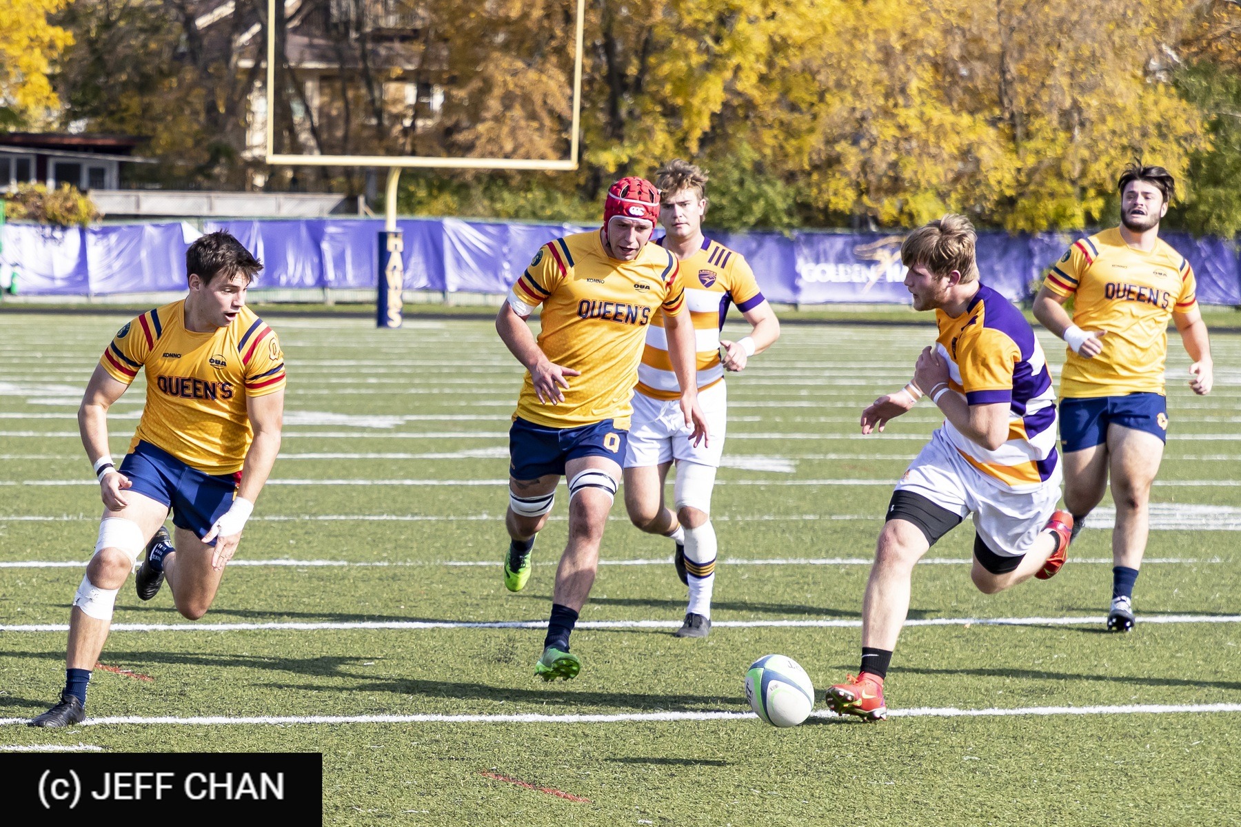  Queen's University - Wilfrid Laurier University - Rugby - OUA 2022 Queen's vs Laurier (#OUA22QULA10) Photo by: Jeff Chan | Siuxy Sports 2022-10-23