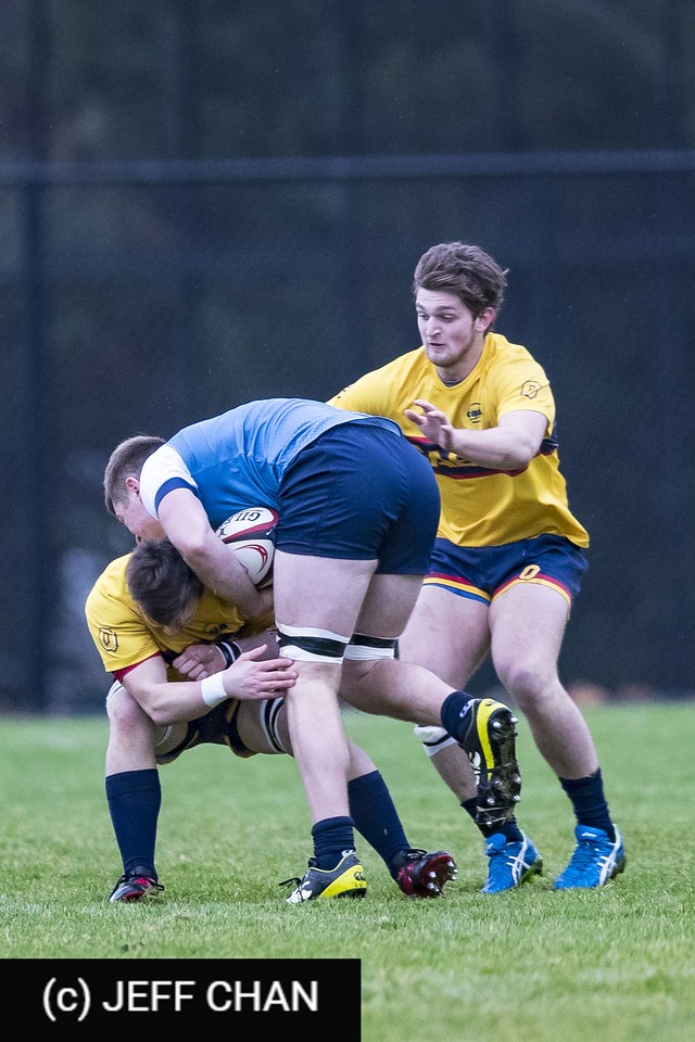 Nicholas DE LALLO -  Queen's University - University of Victoria - Rugby - CANUMENS 2018 - Queen's U vs U Victoria by Jeff Chan (#CANUMENS1804) Photo by: Jeff Chan | Siuxy Sports 2018-11-22