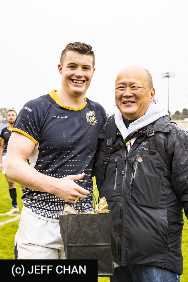 Nick ALLEN - Nick COLLETT -  Queen's University - University of British Columbia - Rugby - CANUMENS 2018 - Queen's U vs U British Columbia - Gold Game by Jeff Chan (#CANUMENS1809) Photo by: Jeff Chan | Siuxy Sports 2018-11-25