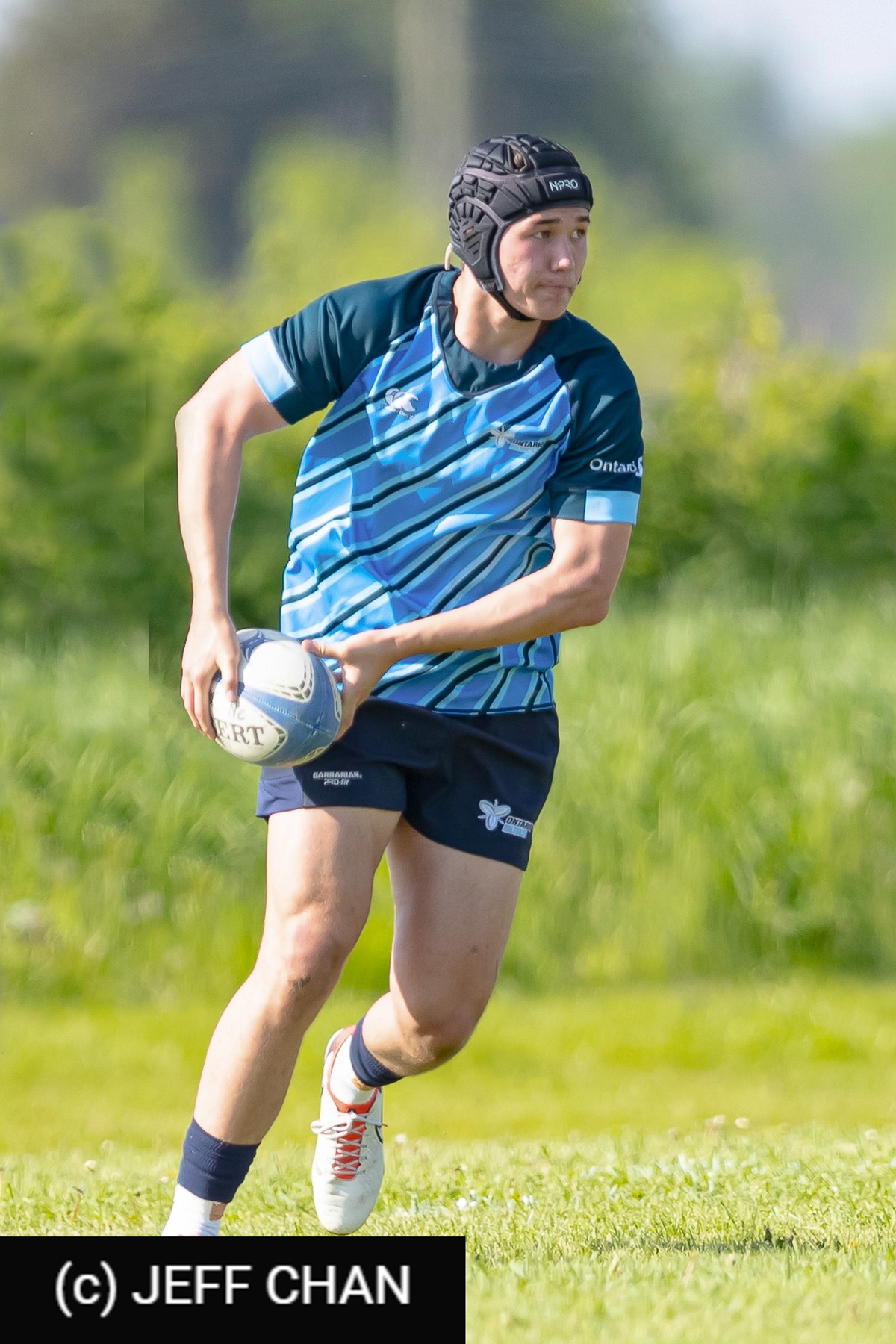 James WEBB -  Ontario Blues - Équipe Québec Senior Masculin - Rugby - ECRC 2024 - Ontario Blues vs Québec (#ECRC24ONBQ5) Photo by: Jeff Chan | Siuxy Sports 2024-05-19