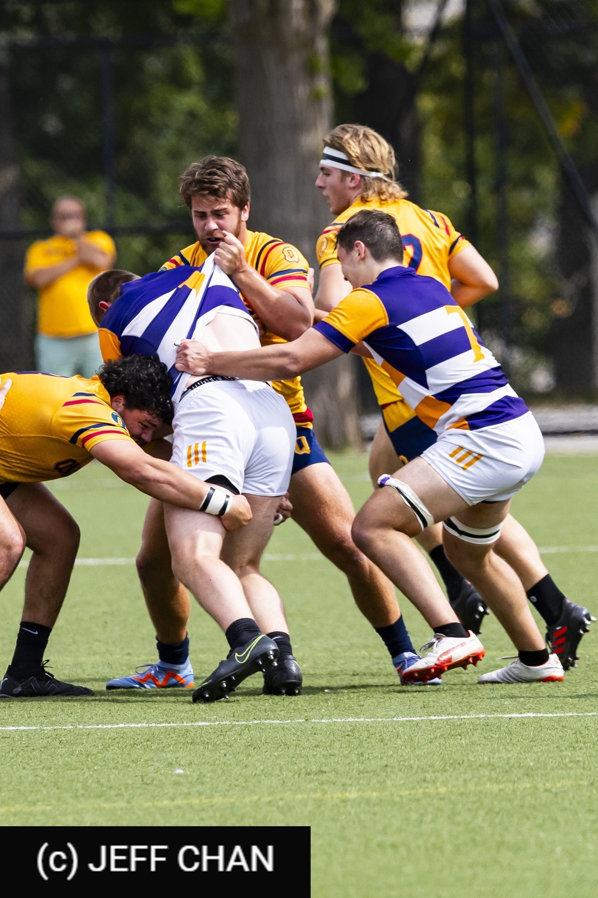  Queen's University - Wilfrid Laurier University - Rugby - OUA 2023 Queen's vs Laurier (#OUA23QULA09) Photo by: Jeff Chan | Siuxy Sports 2023-09-23