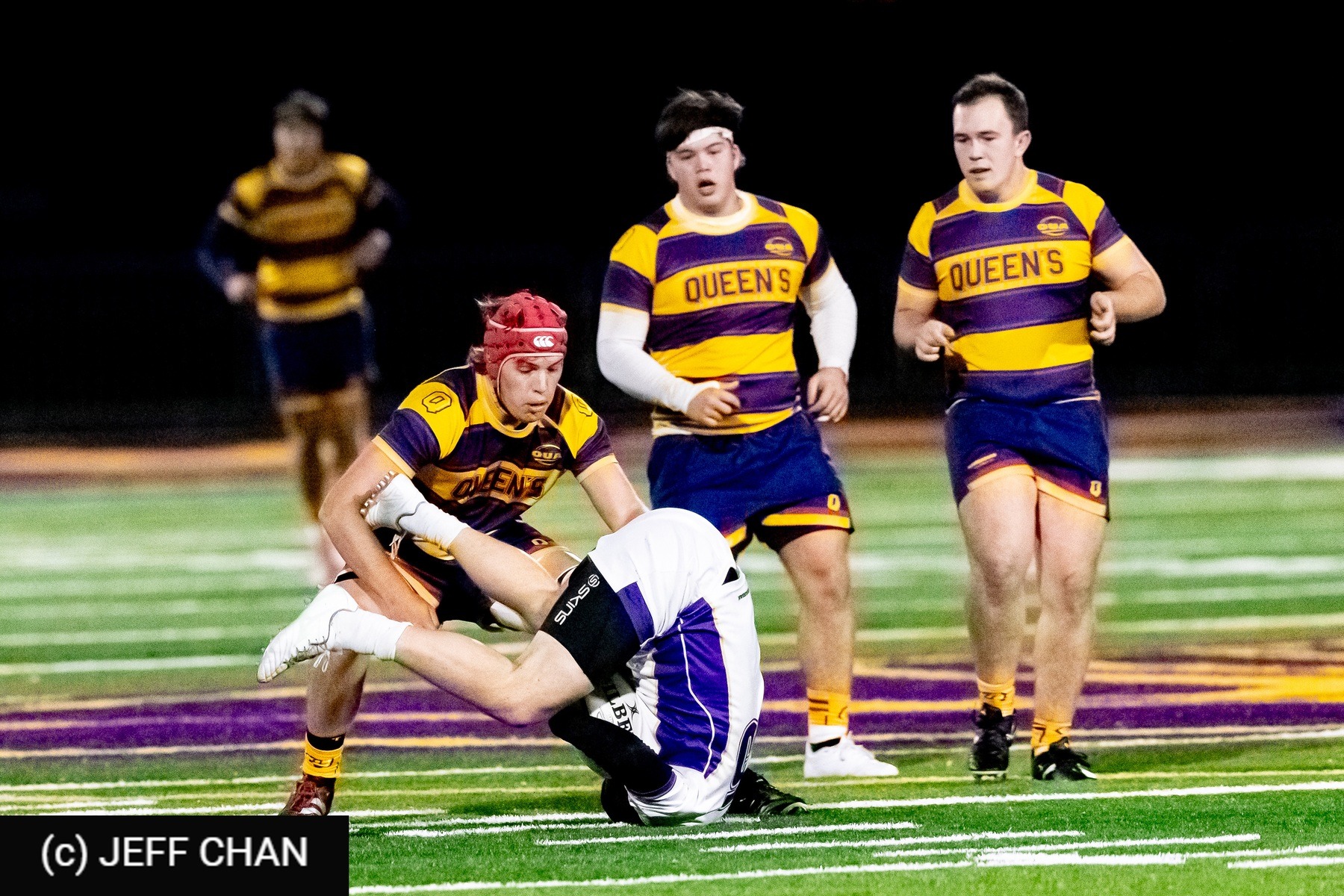  Queen's University - Wilfrid Laurier University - Rugby - OUA 2025 Queen's vs Laurier (#OUA25QULA10) Photo by: Jeff Chan | Siuxy Sports 2025-10-31
