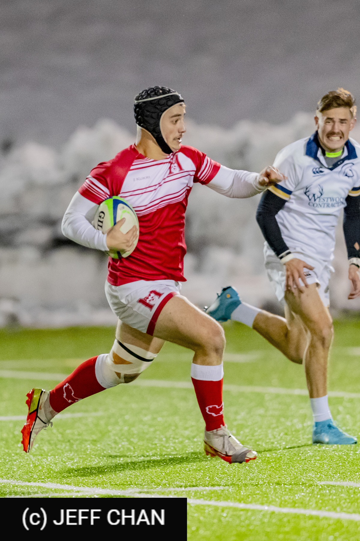 Jan-Hendrik LOURENS -  Trinity Western University - Université McGill - Rugby - CANUMENS 2022 - Trinity Western U vs McGill U -  by Jeff Chan (#CANUMENS2206) Photo by: Jeff Chan | Siuxy Sports 2022-12-02