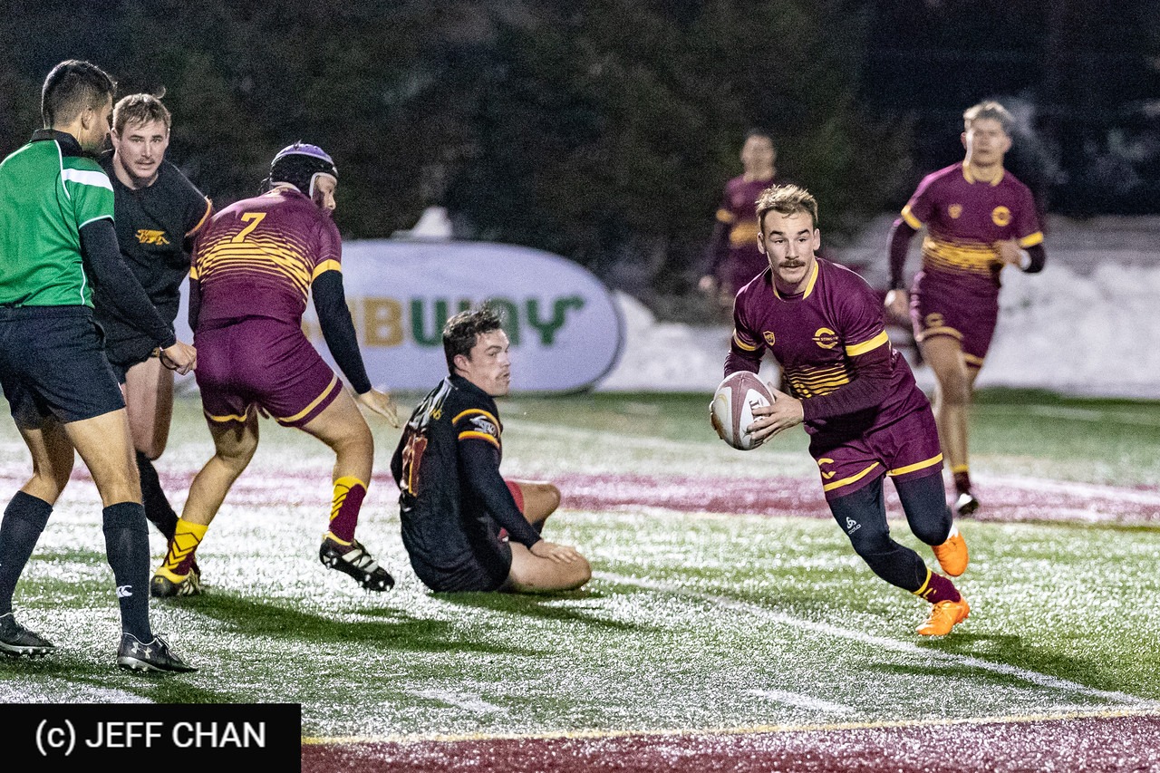 Jérôme LEVESQUE -  Université Concordia - University of Guelph - Rugby - CANUMENS 2019 - Concordia U vs U Guelph - by Jeff Chan (#CANUMENS1904) Photo by: Jeff Chan | Siuxy Sports 2019-11-20