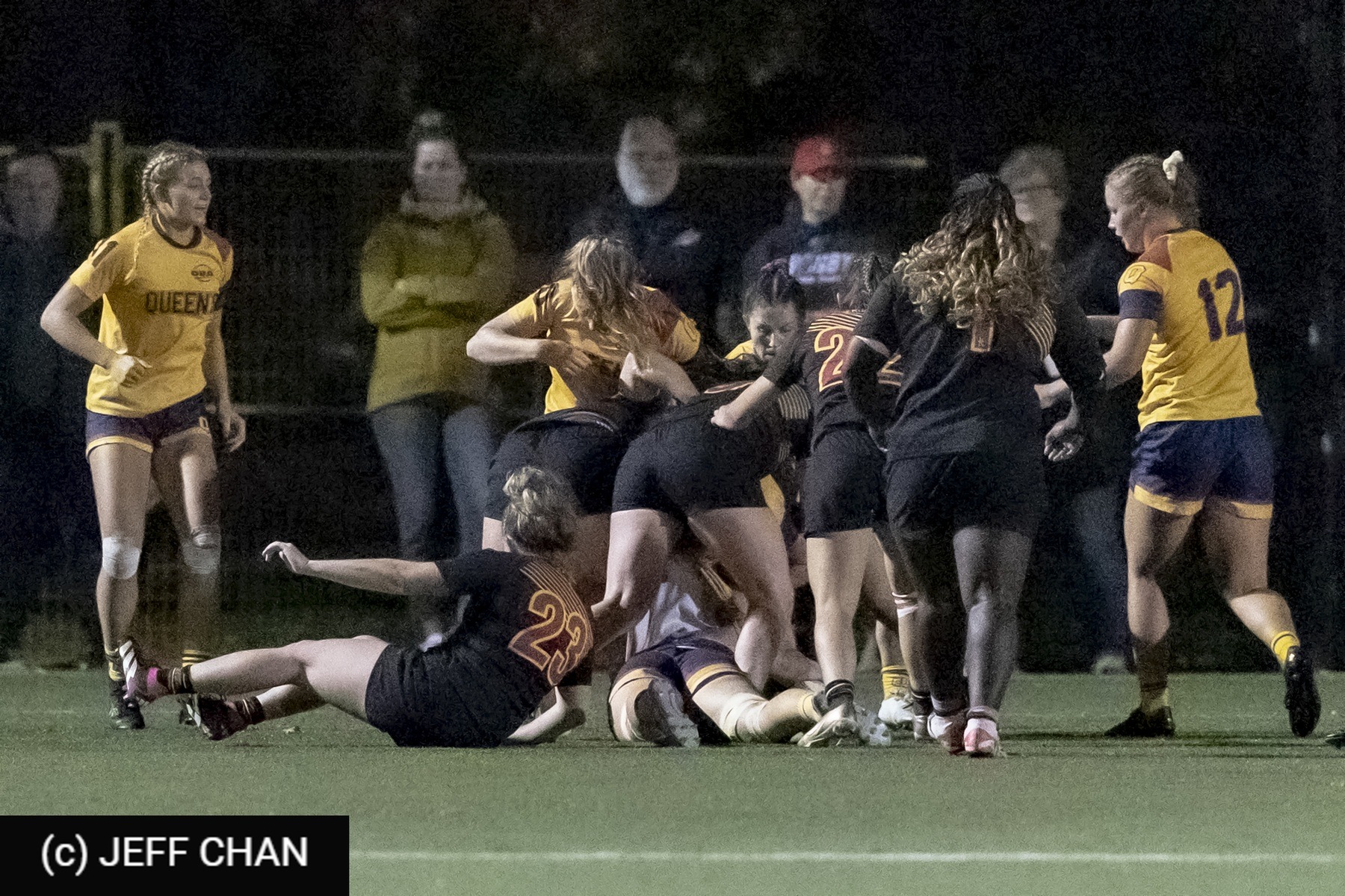  Queen's University - University of Guelph - Rugby - OUA 2023 Queen's (W) vs Guelph Final (#OUW23QWGU10) Photo by: Jeff Chan | Siuxy Sports 2023-10-27